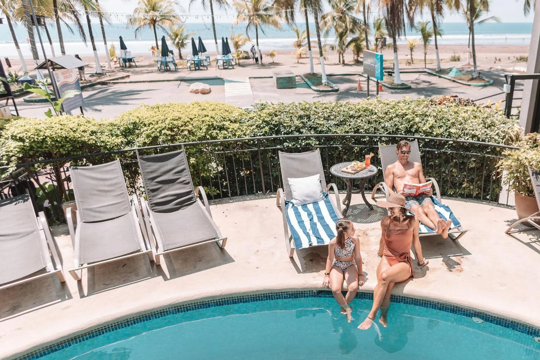 Natural landscape in Paradise Jaco Beach Front