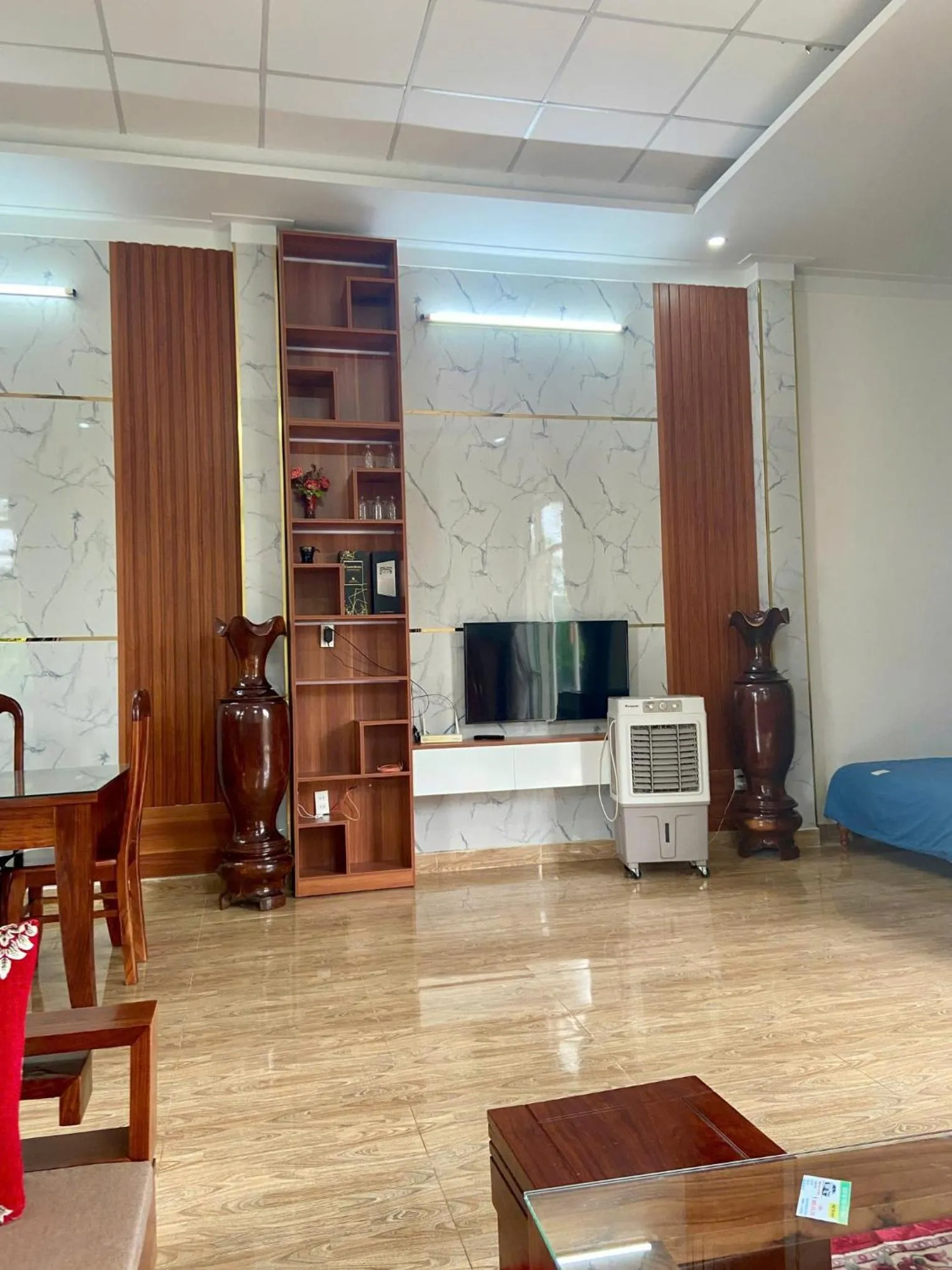 Living room in An An Homestay Bảo Lộc