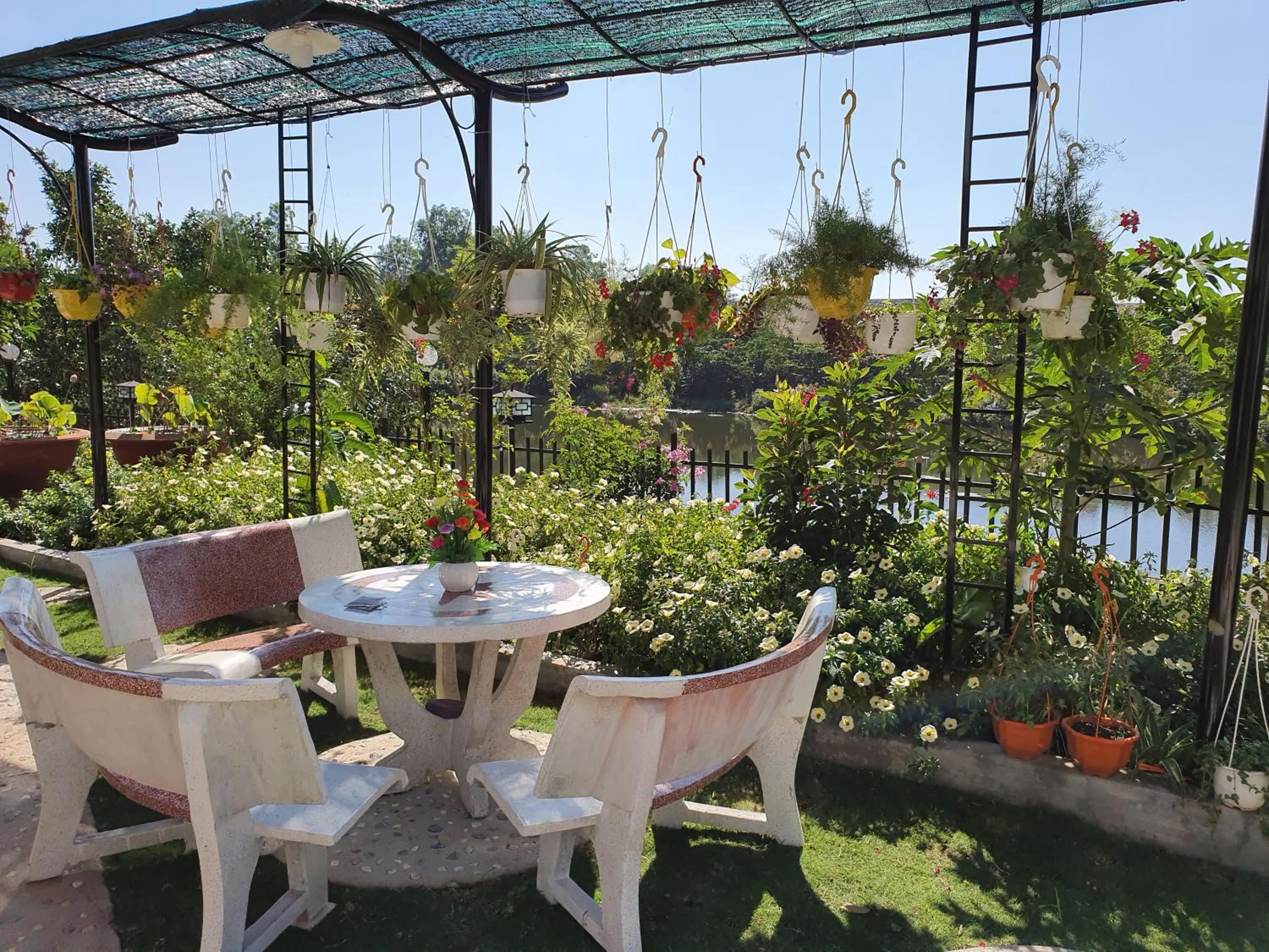 Patio in An An Homestay Bảo Lộc