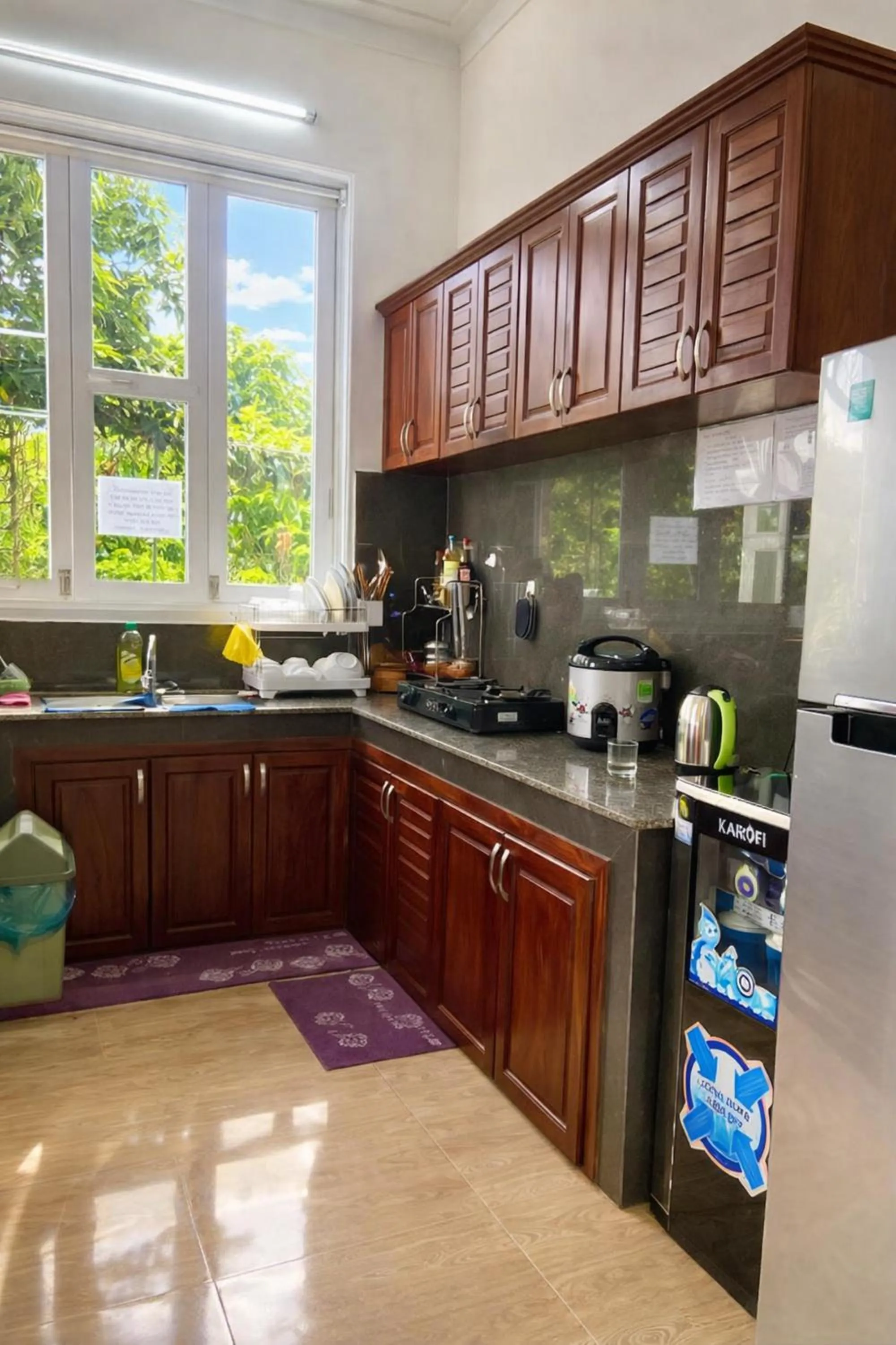 Kitchen or kitchenette in An An Homestay Bảo Lộc