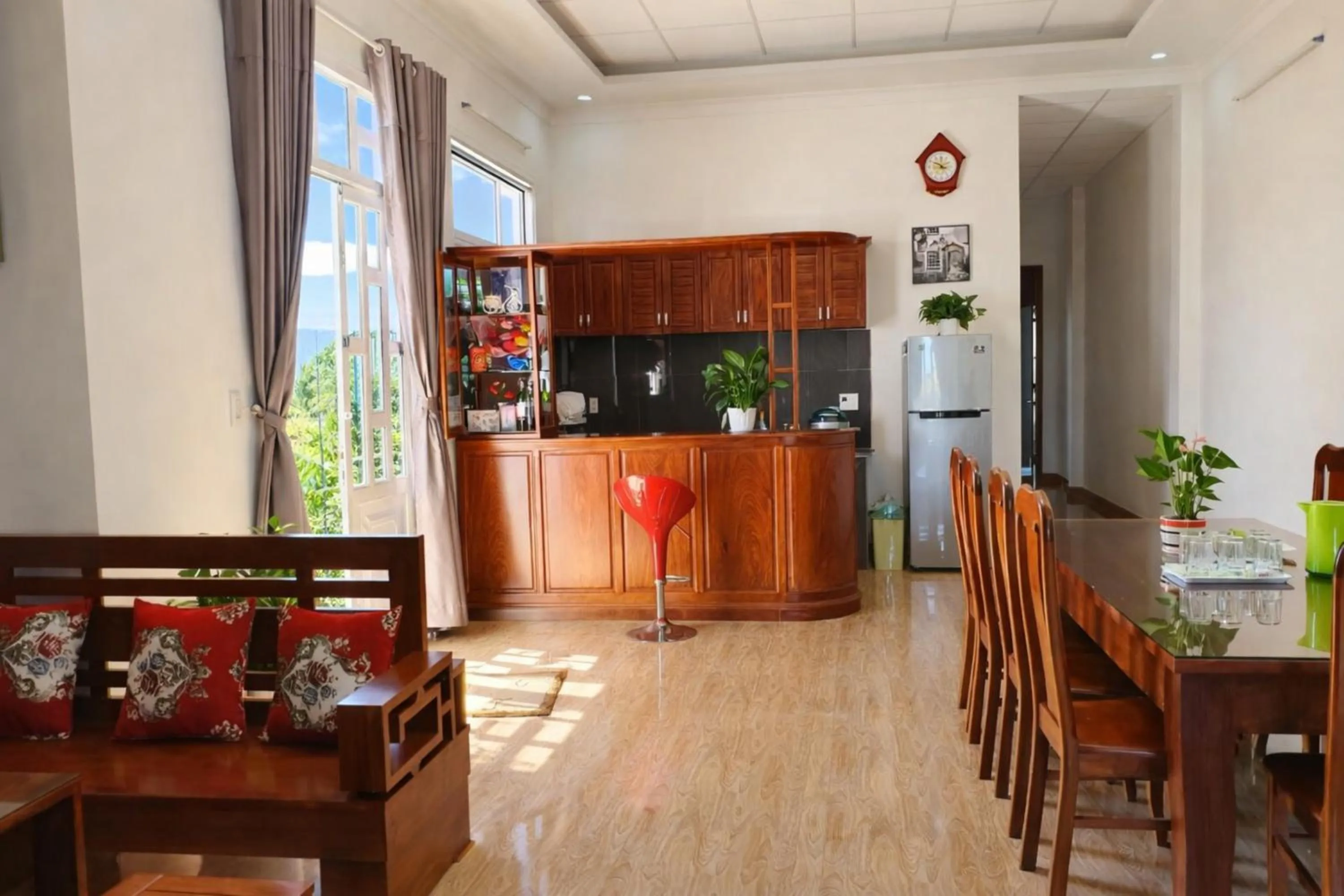 Lobby or reception in An An Homestay Bảo Lộc