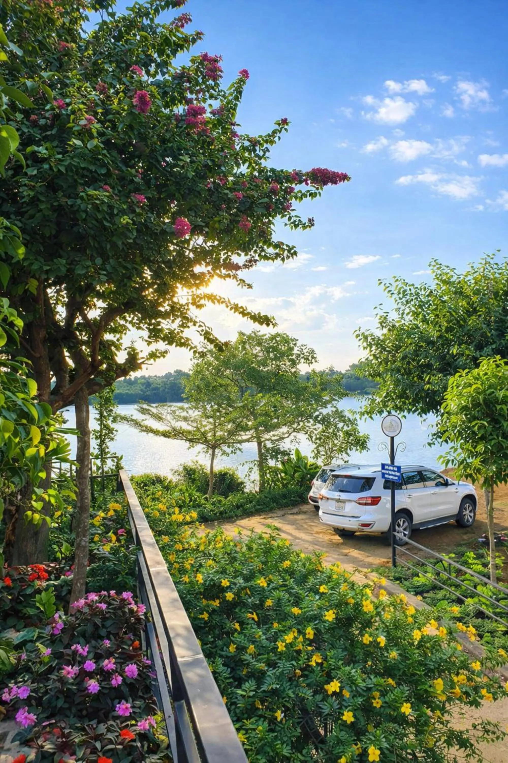 Garden view in An An Homestay Bảo Lộc