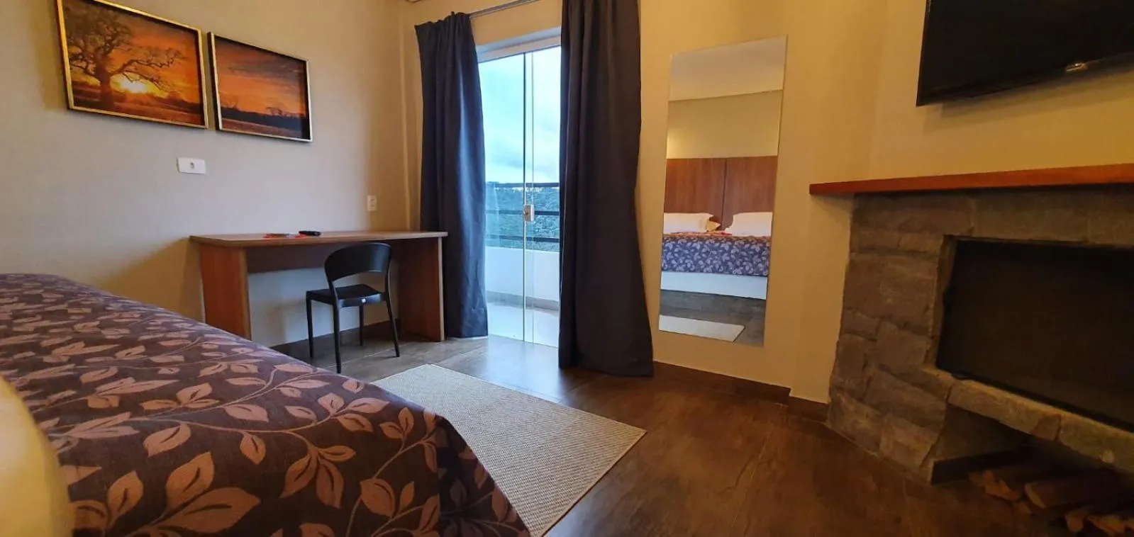 Bed in Villa Hegus no Alto da Boa Vista