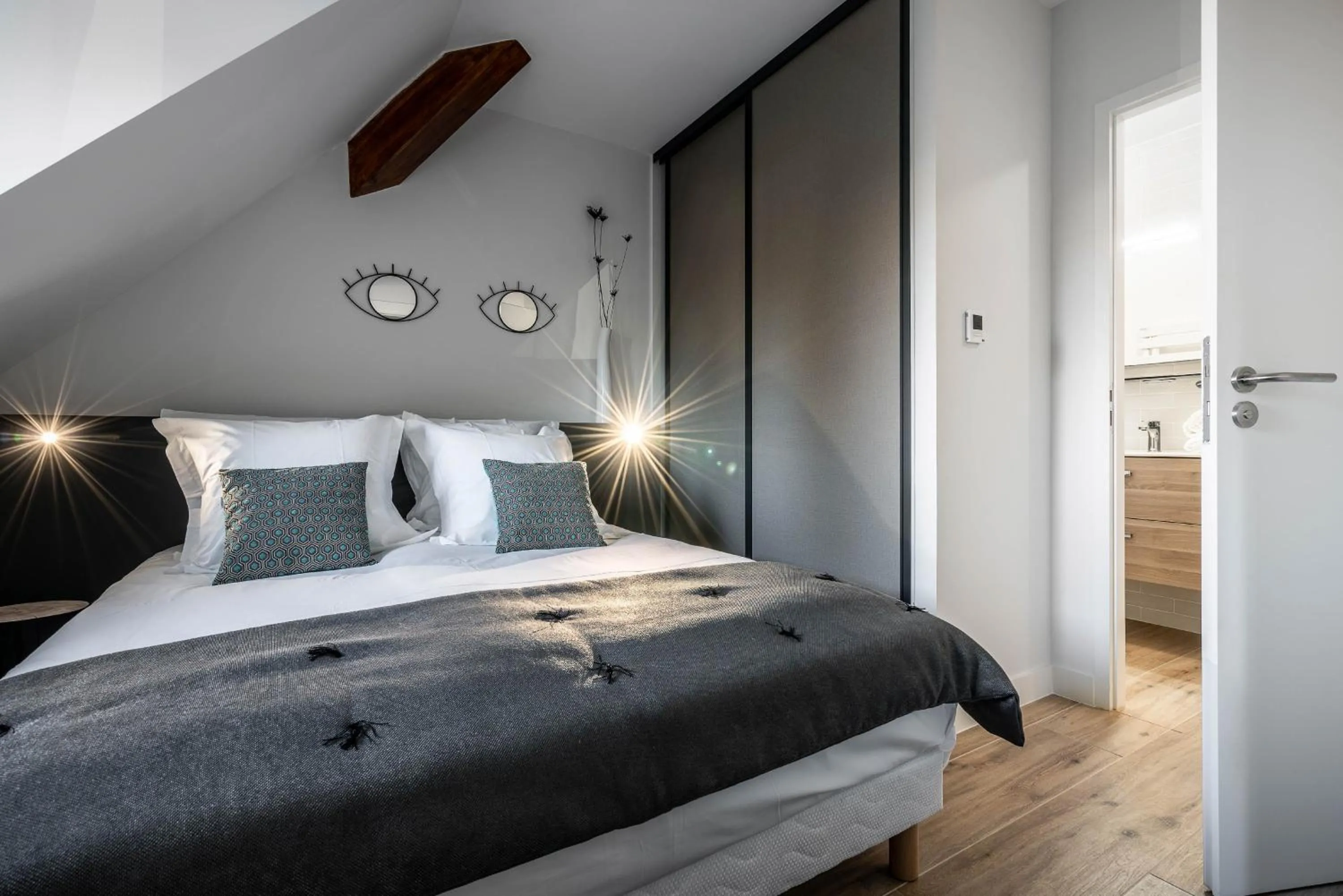 Bed in La Grange des Pères