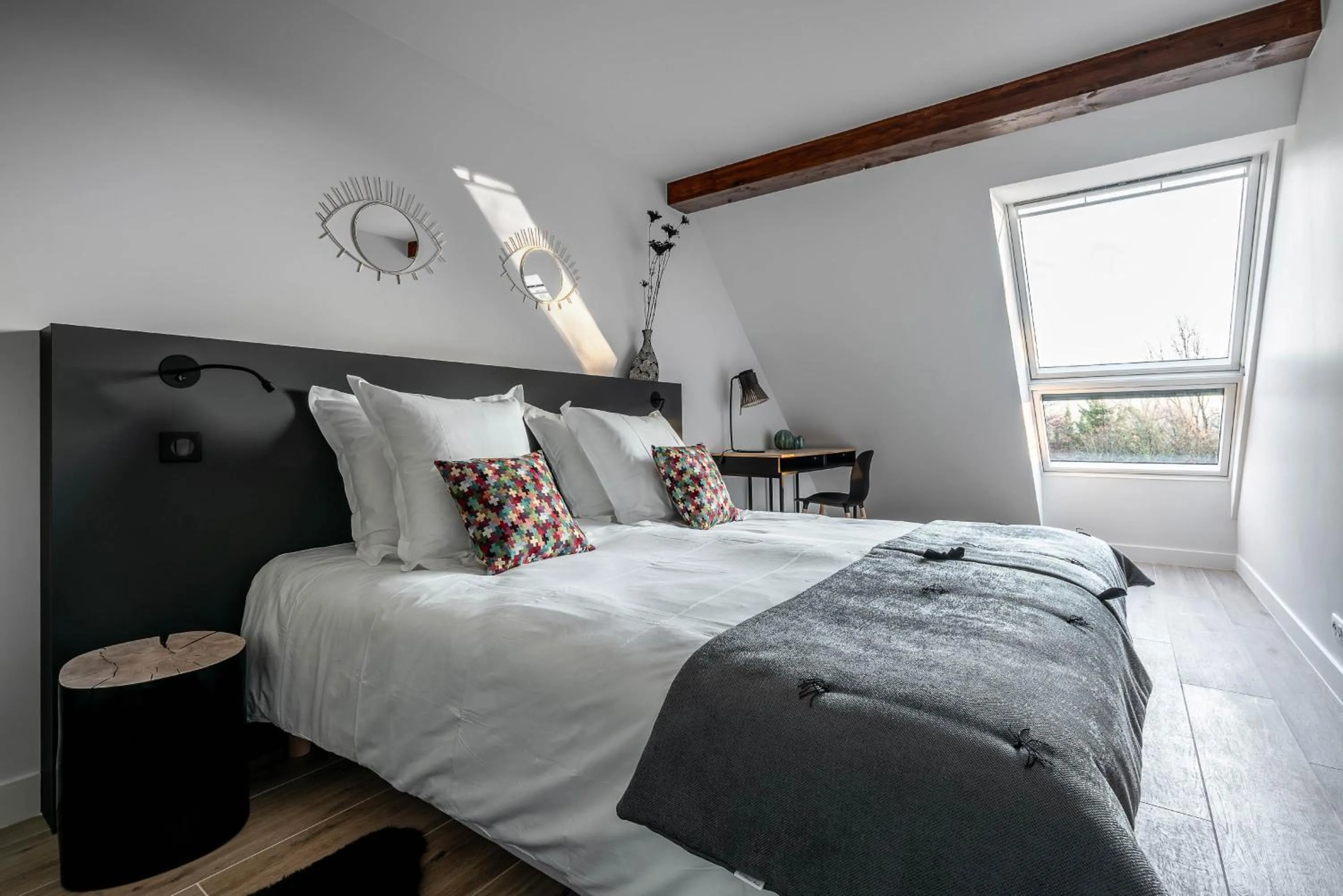 Bed in La Grange des Pères