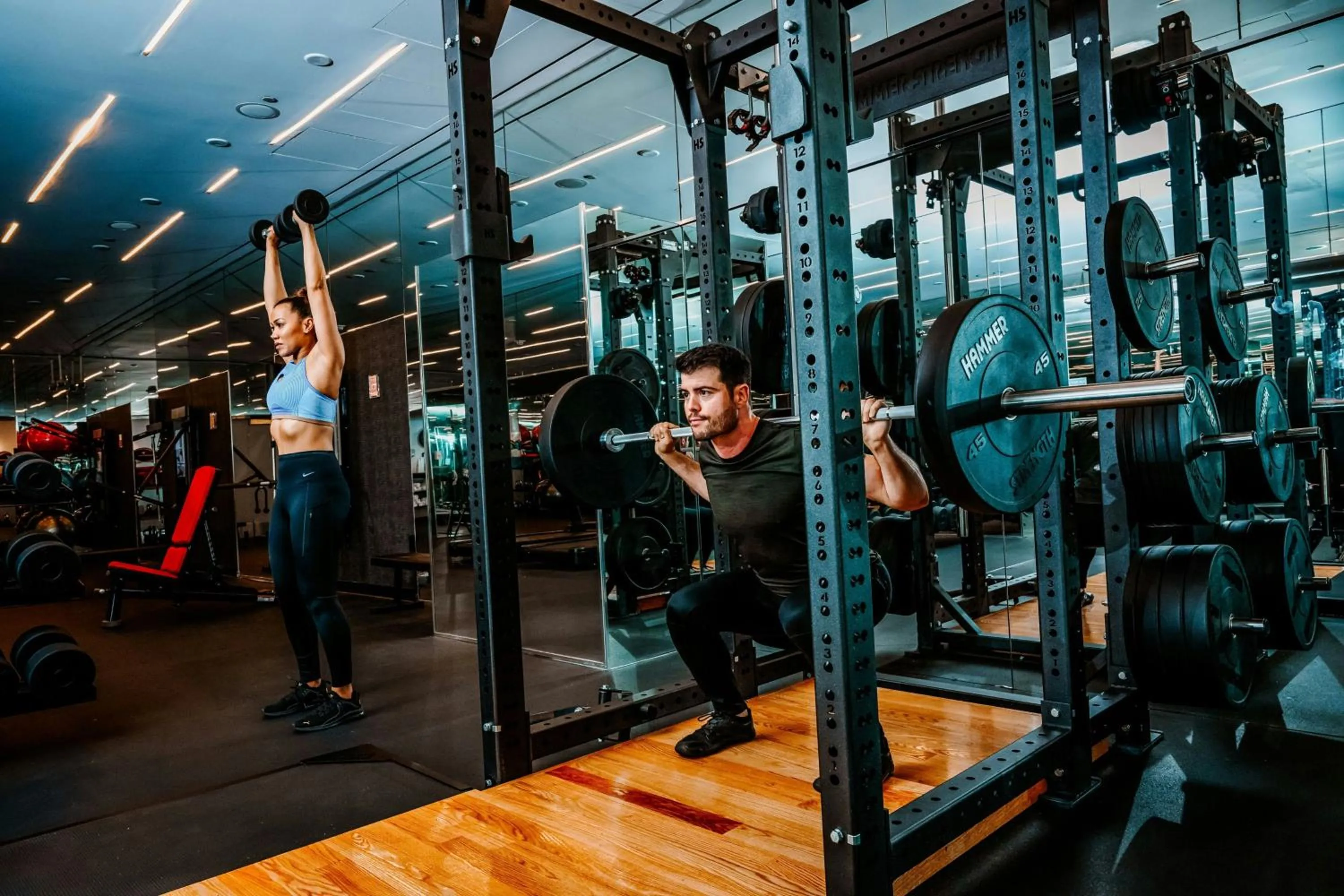 Fitness centre/facilities in SLS Hotel, a Luxury Collection Hotel, Beverly Hills