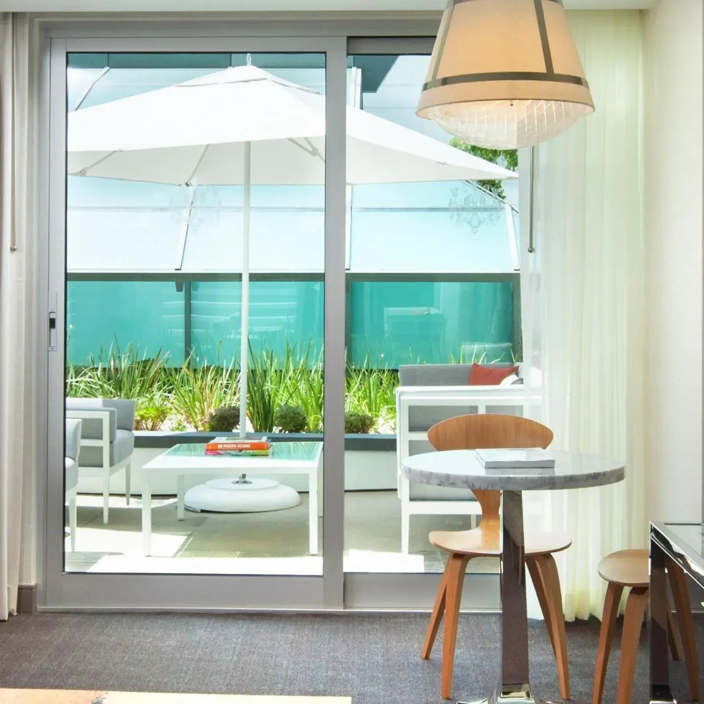 Terrace Room, Guest room, 2 Double, Garden view in SLS Hotel, a Luxury Collection Hotel, Beverly Hills Terrace Room, Guest room, 2 Double, Garden view in SLS Hotel, a Luxury Collection Hotel, Beverly Hills