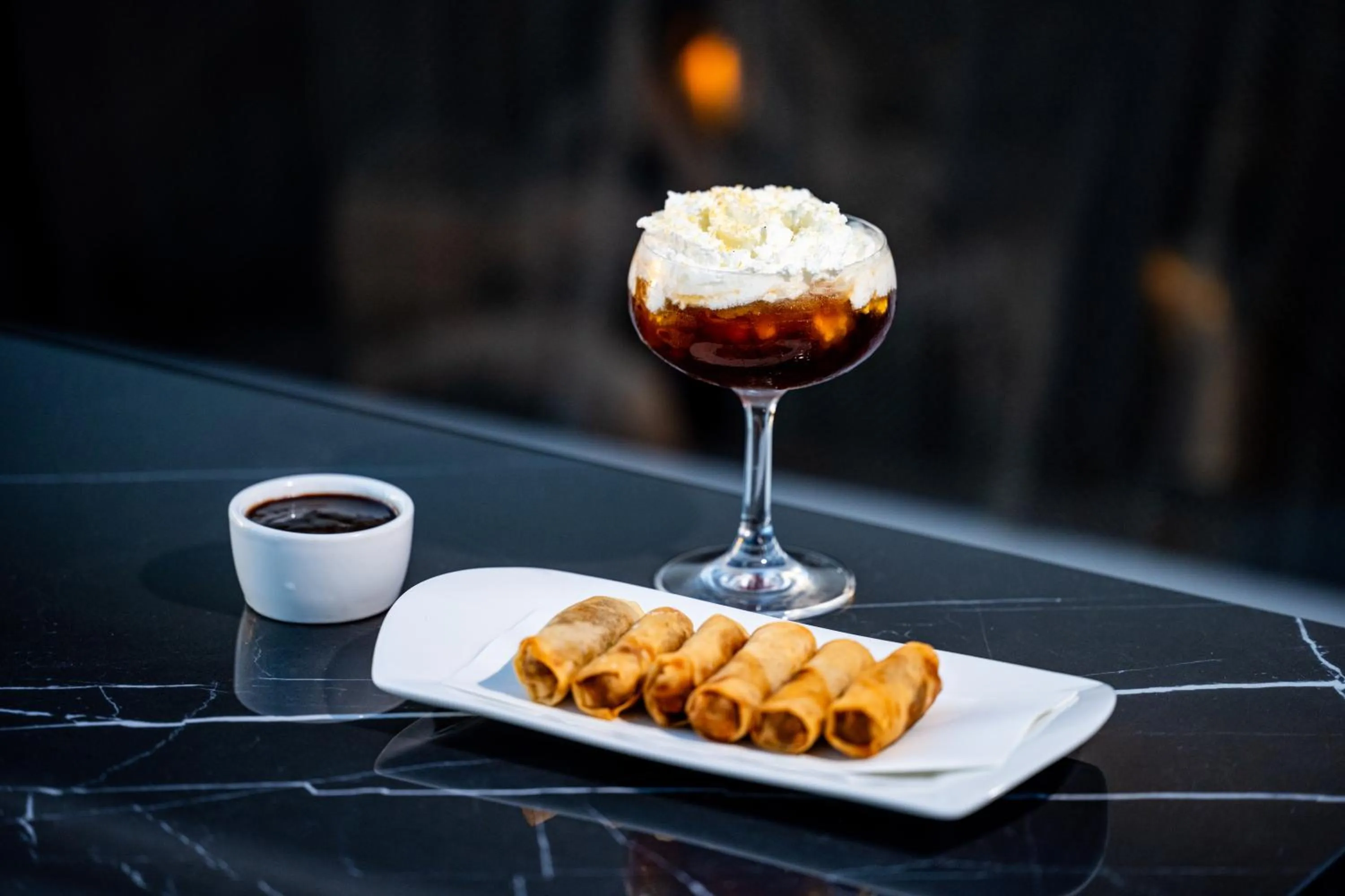 Food and drinks in SLS Hotel, a Luxury Collection Hotel, Beverly Hills