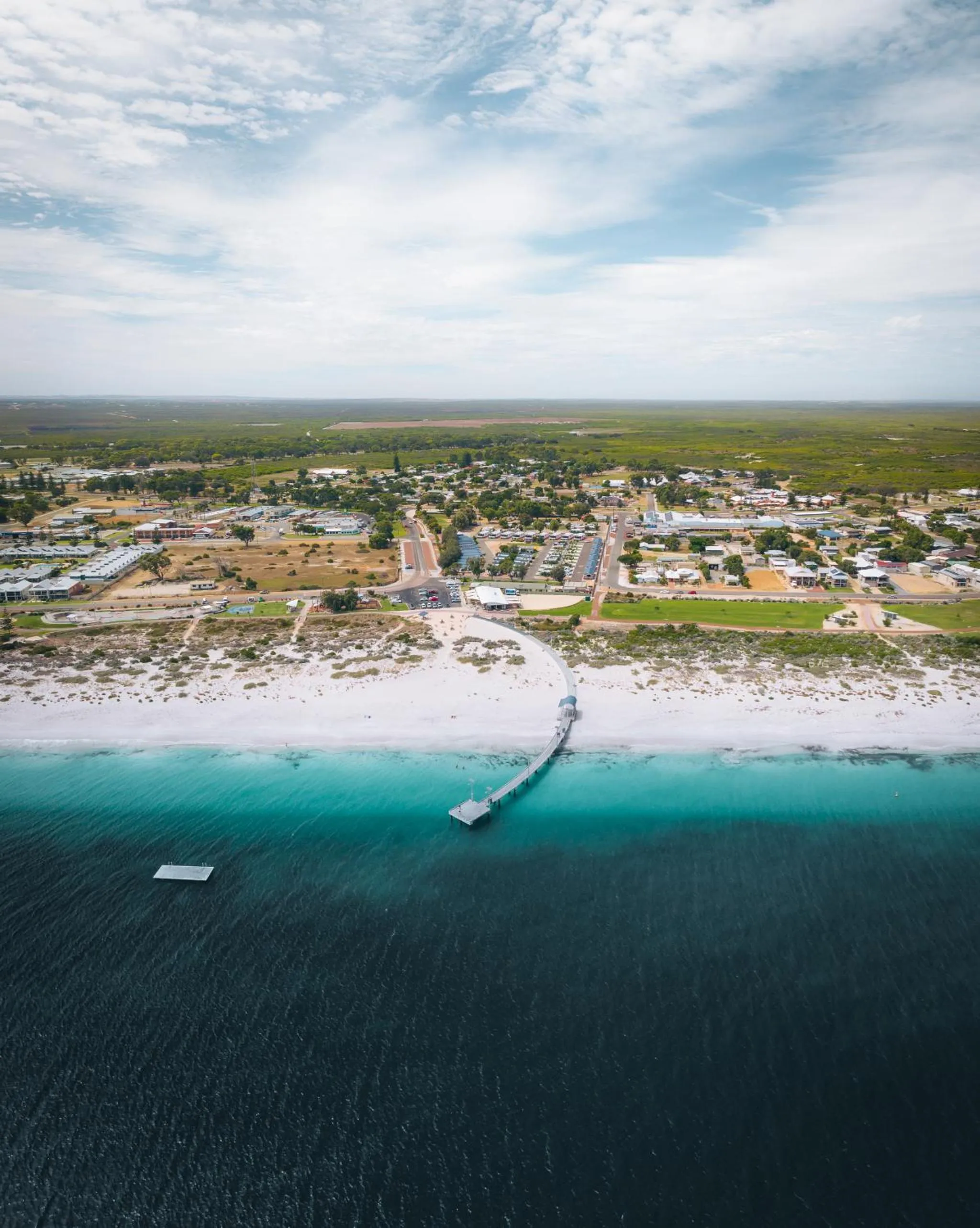 Natural landscape in Jurien Bay Tourist Park