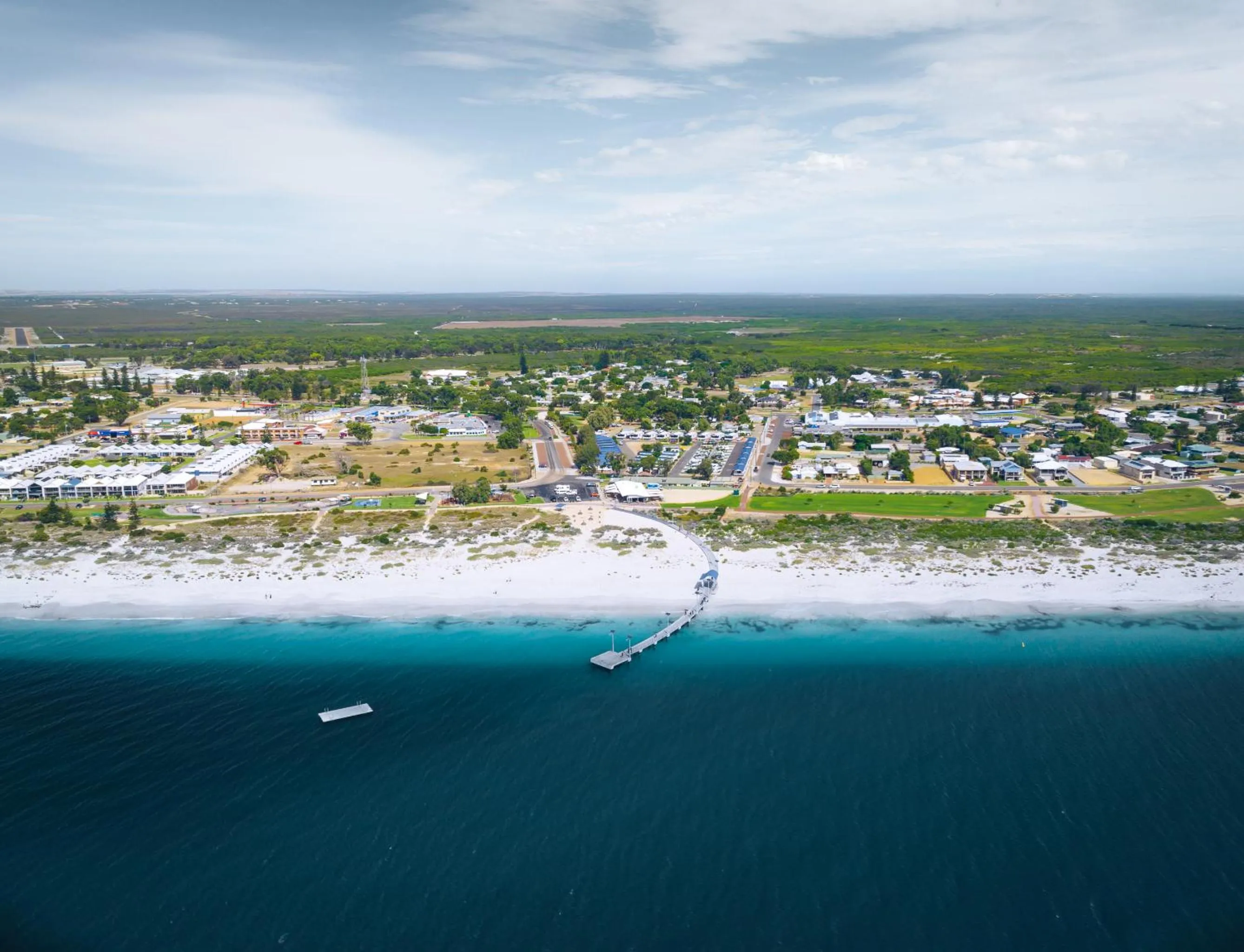 Natural landscape in Jurien Bay Tourist Park