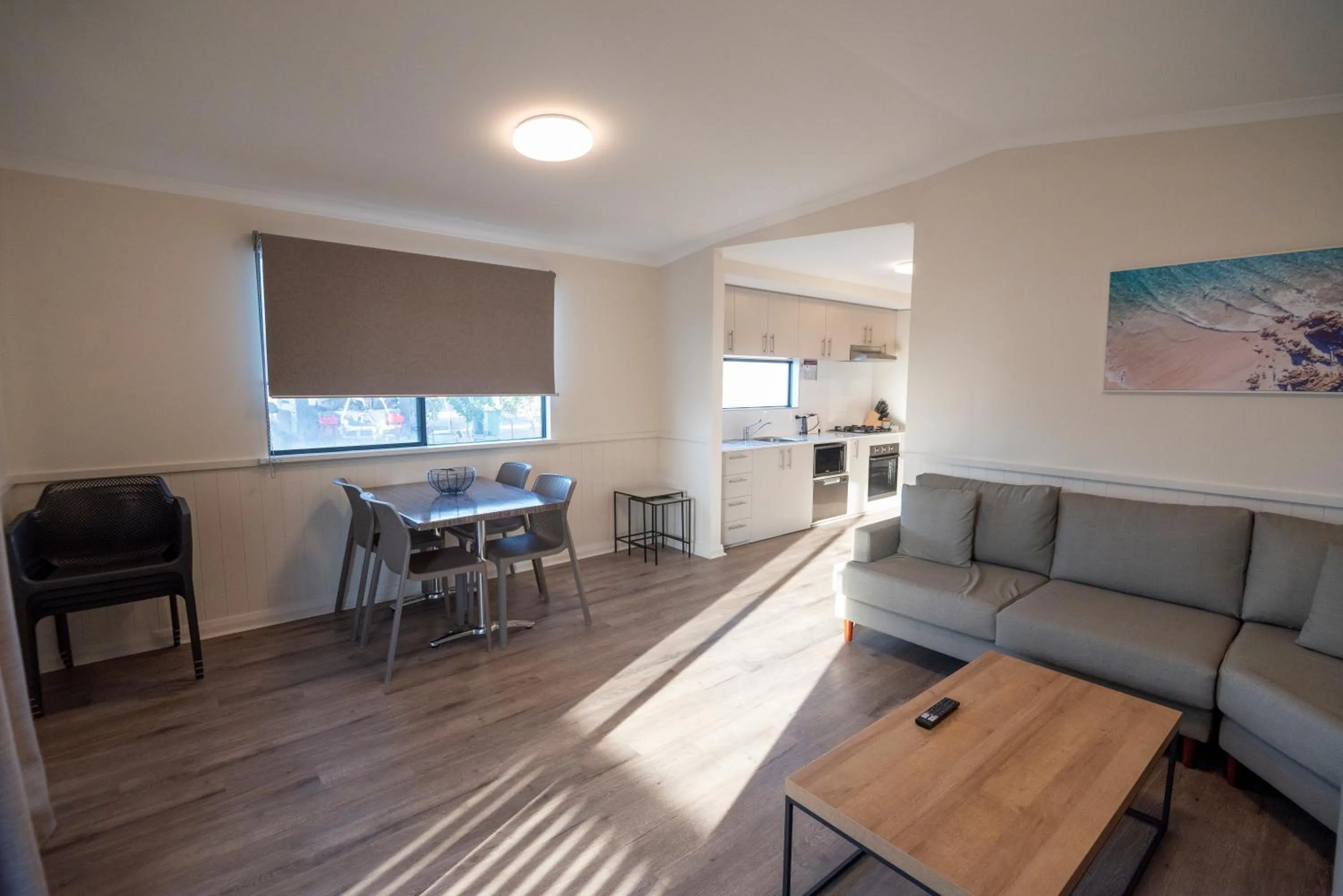 Living room in Jurien Bay Tourist Park