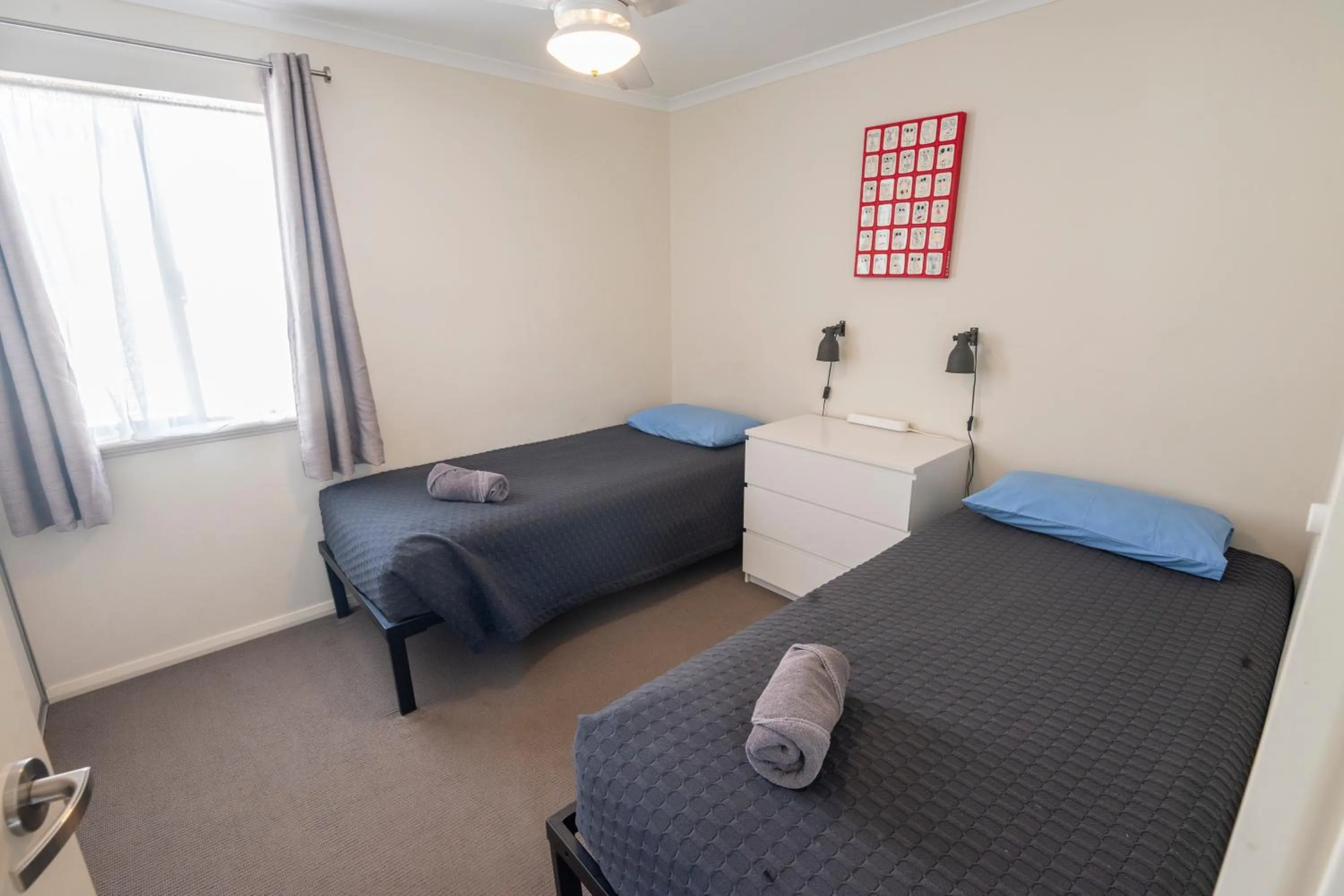 Bed in Jurien Bay Tourist Park