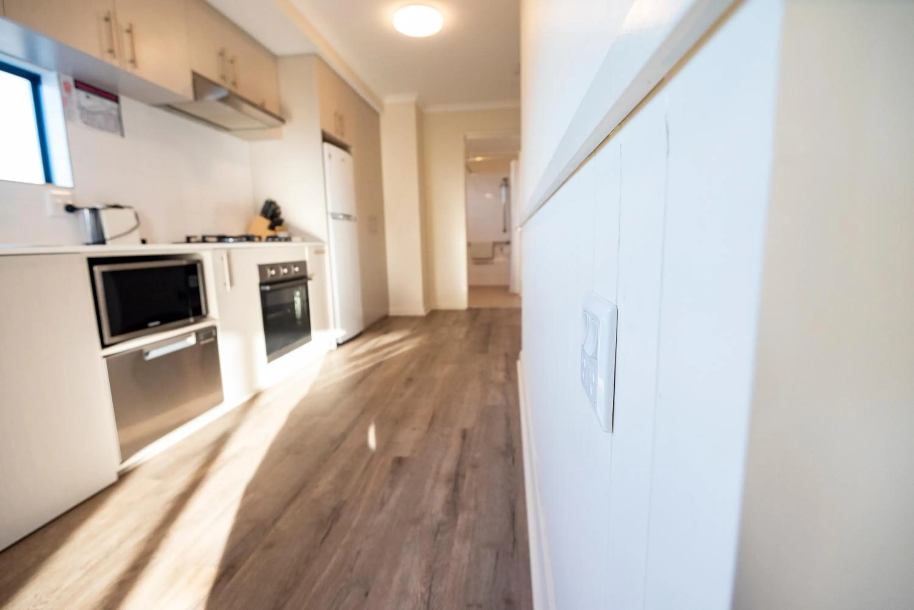 kitchen in Jurien Bay Tourist Park