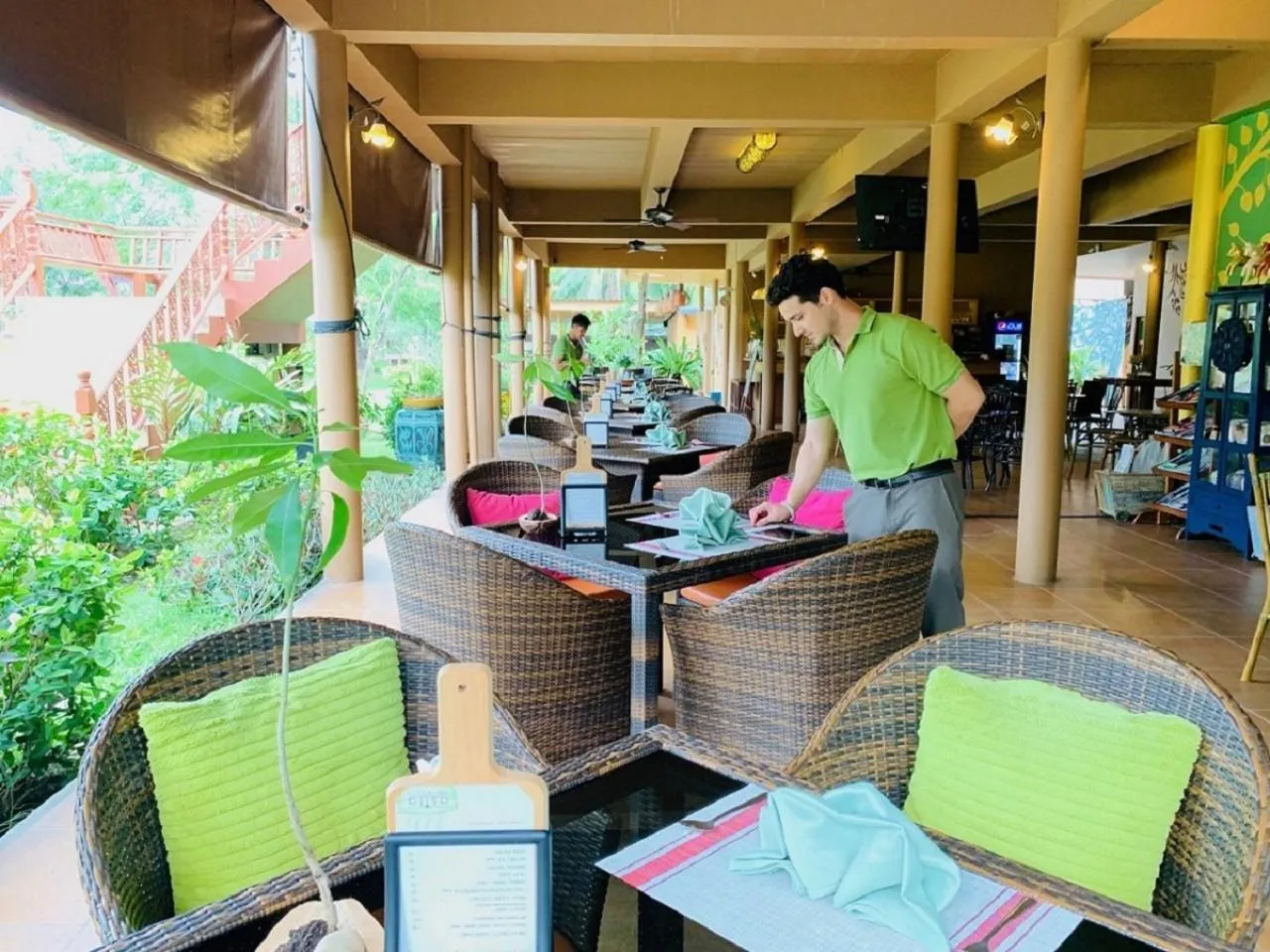 Staff in Asita Eco Resort