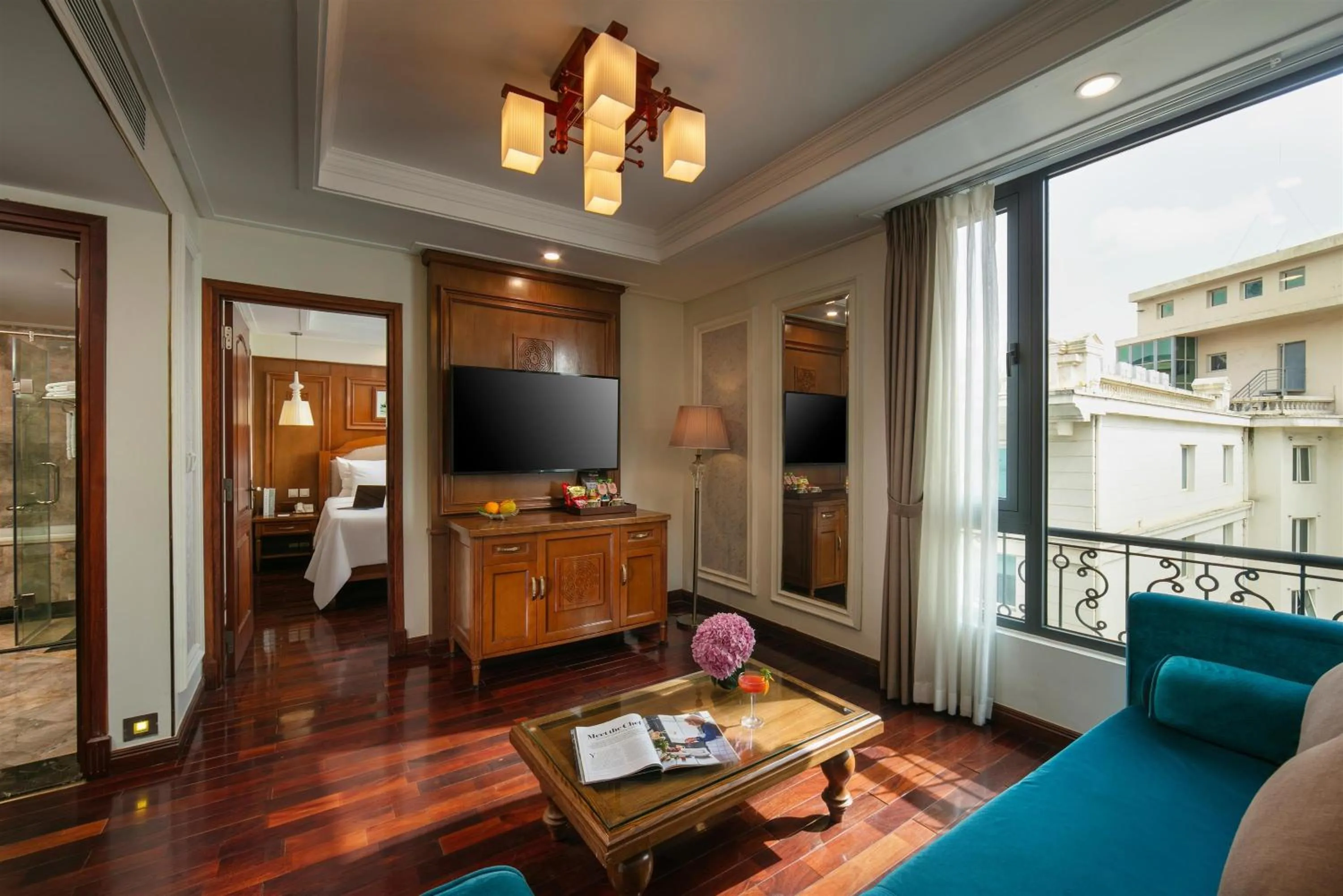 Living room in Hanoi Pearl Hotel