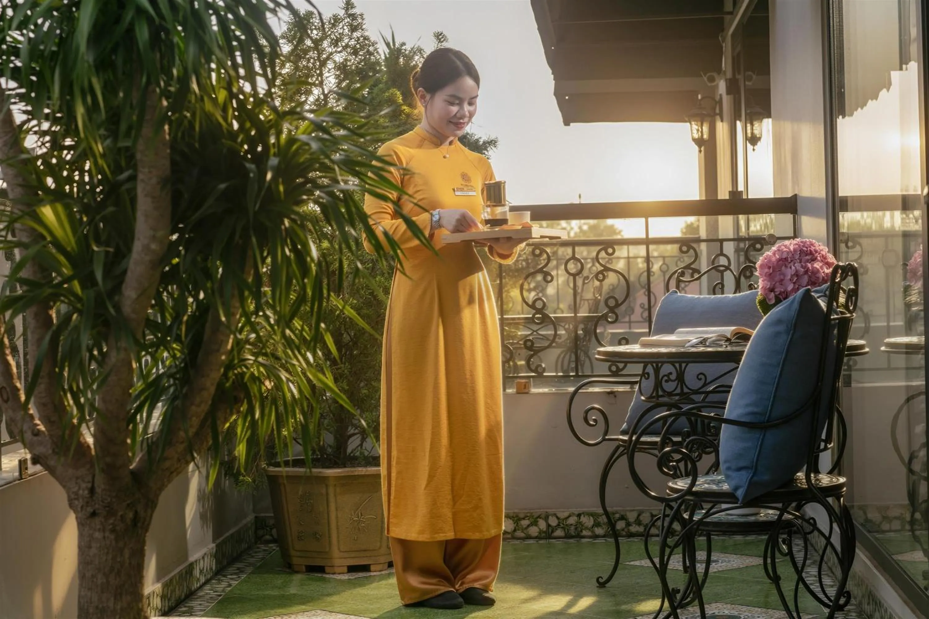 Balcony/Terrace in Hanoi Pearl Hotel