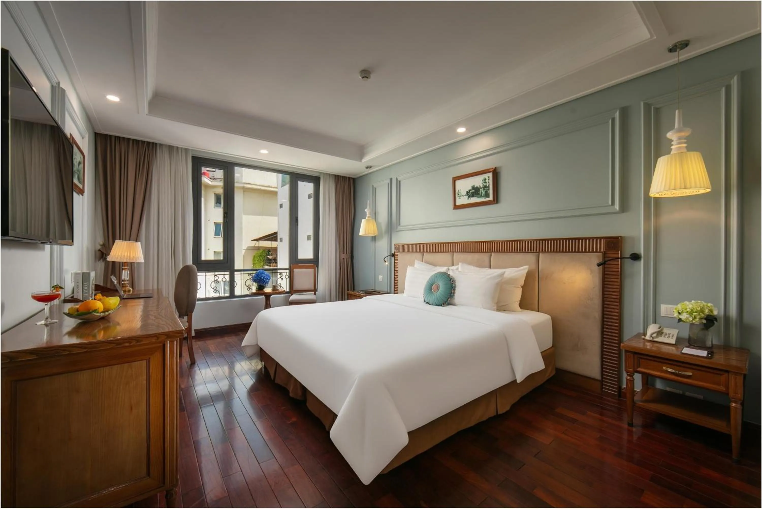 Bedroom, Bed in Hanoi Pearl Hotel