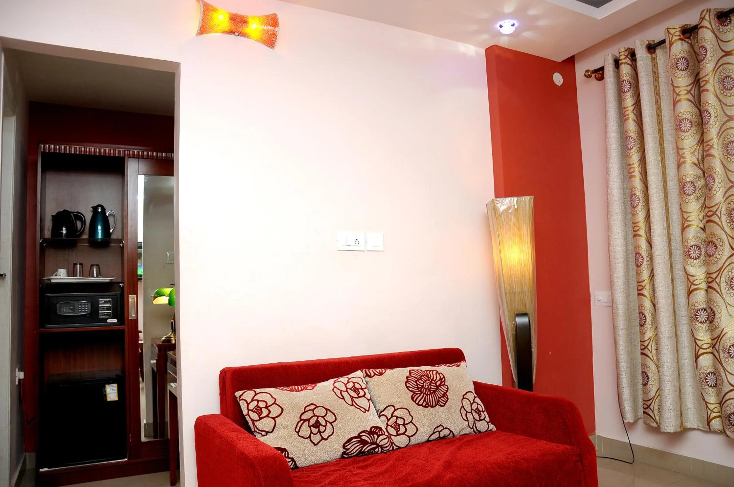 Seating area in Hotel Kings Kastle