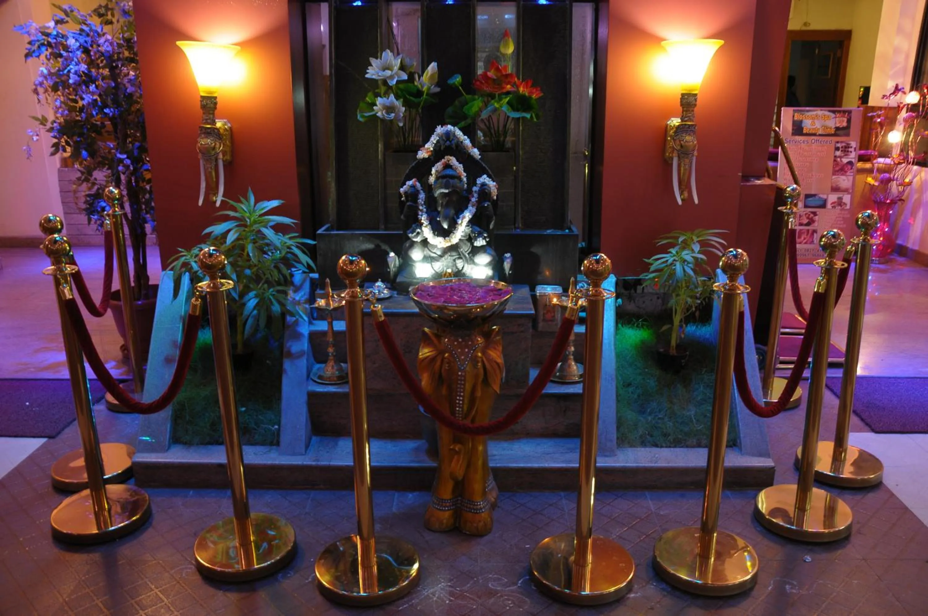 Decorative detail in Hotel Kings Kastle