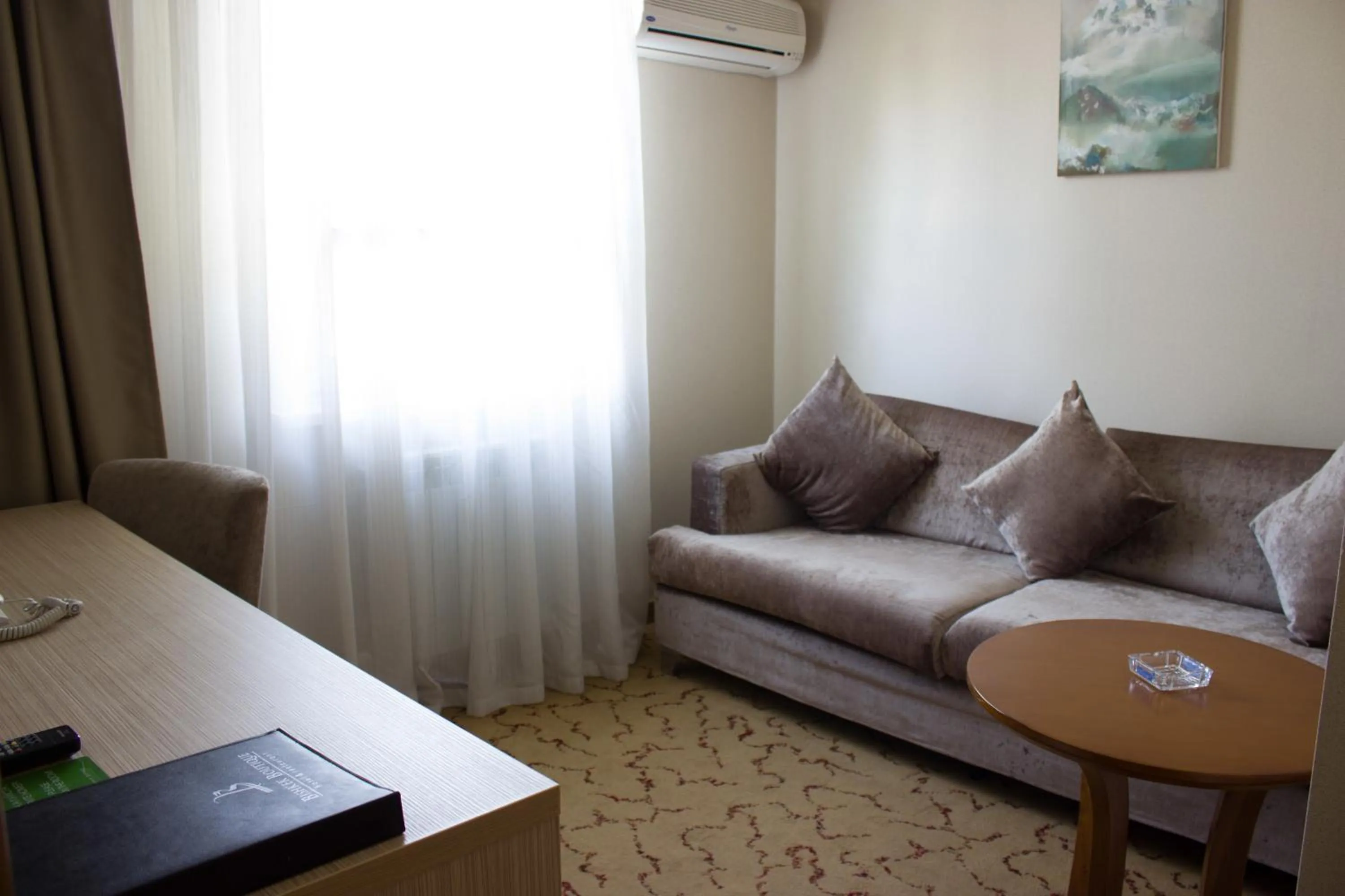 Seating area in Bishkek Boutique Hotel