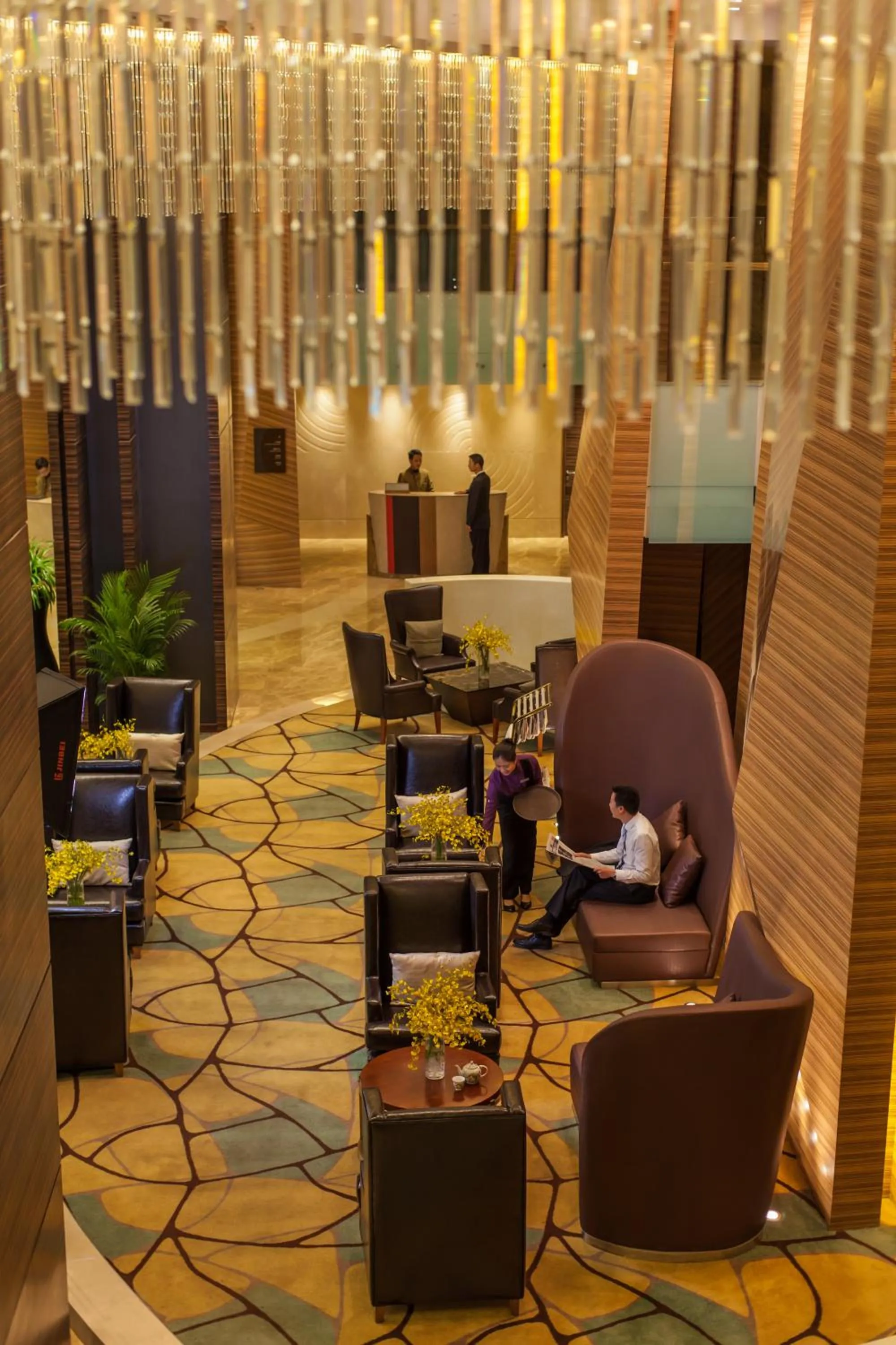 Lounge or bar in Grand Skylight International Hotel Guiyang