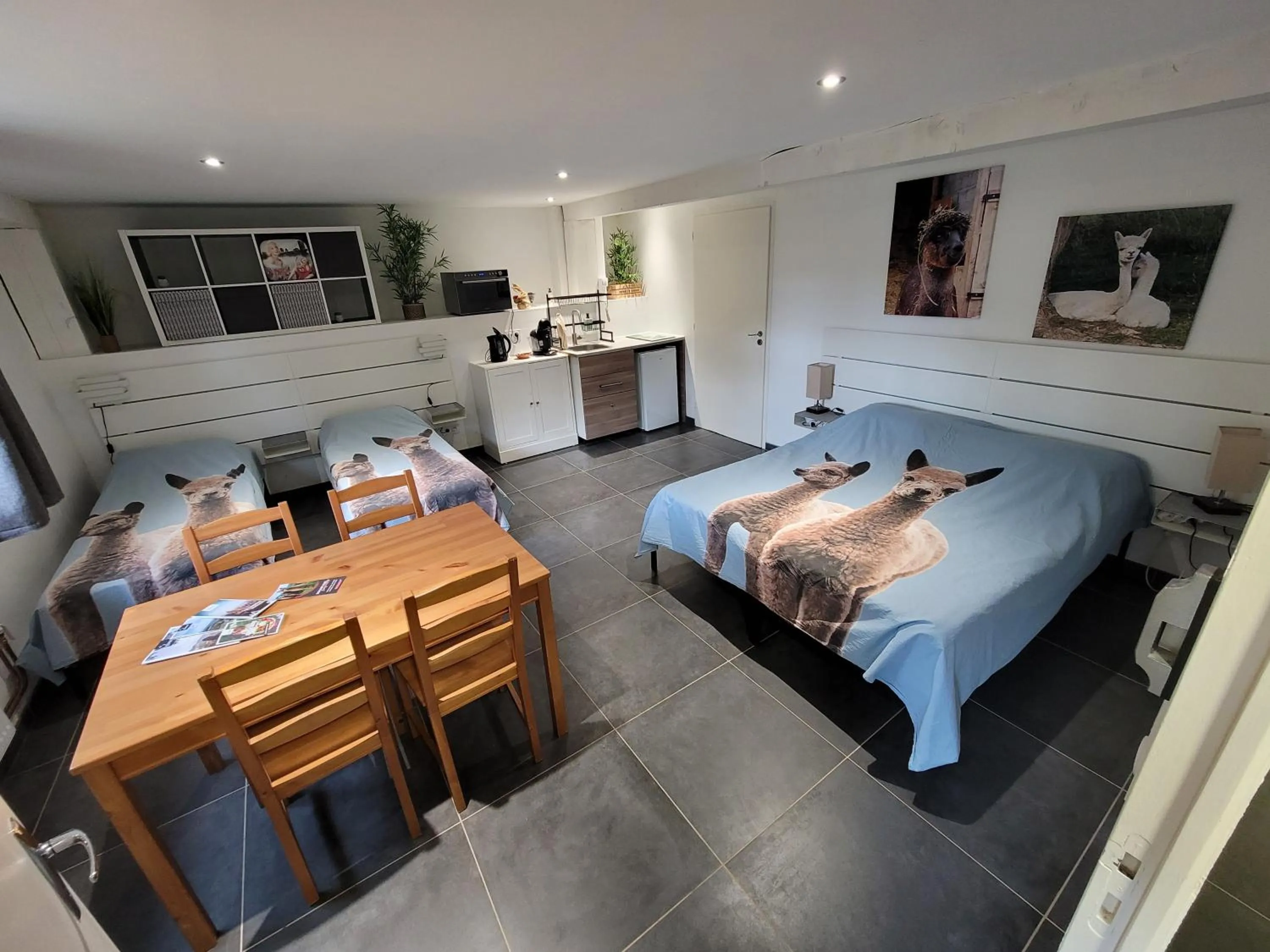 Bed in ALPAGAS DU DOMAINE MAEL