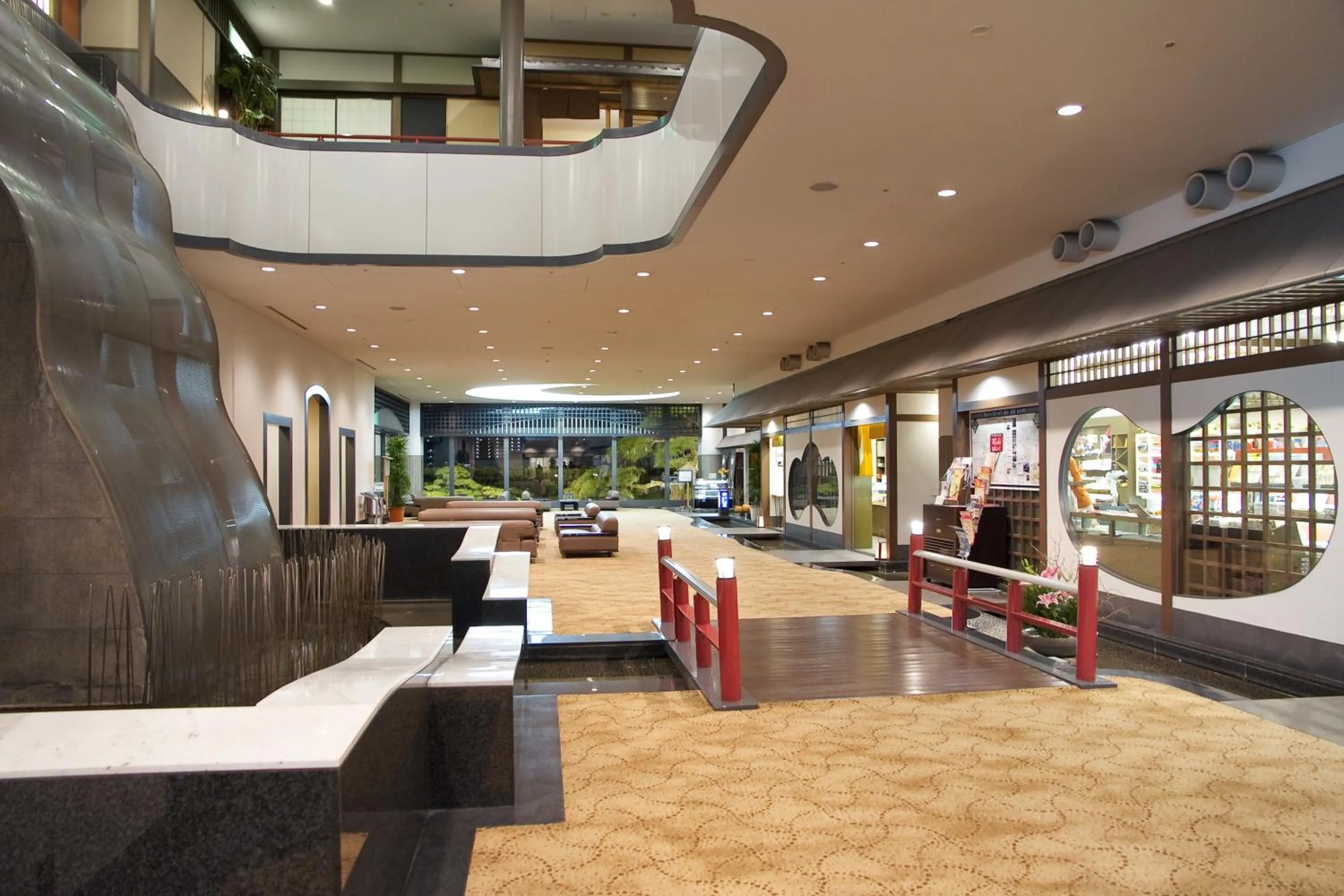 Lobby or reception in Dogo Kan