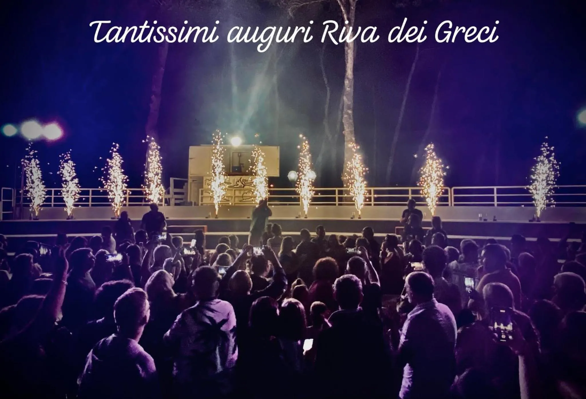 Evening entertainment in Riva dei Greci Camping Village