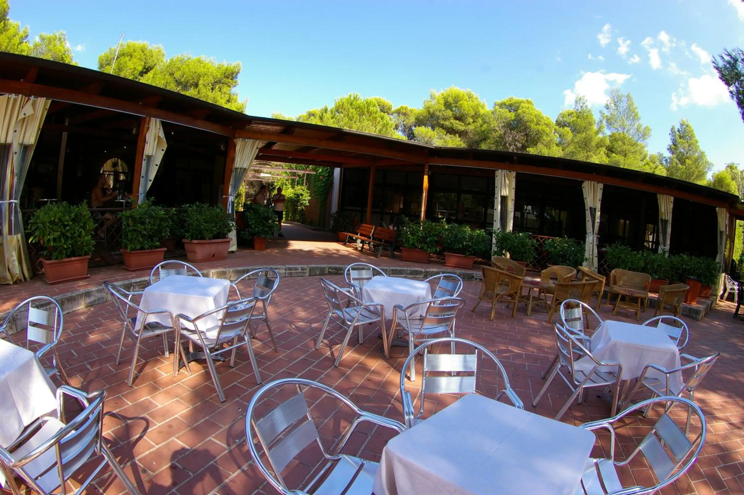 Patio in Riva dei Greci Camping Village