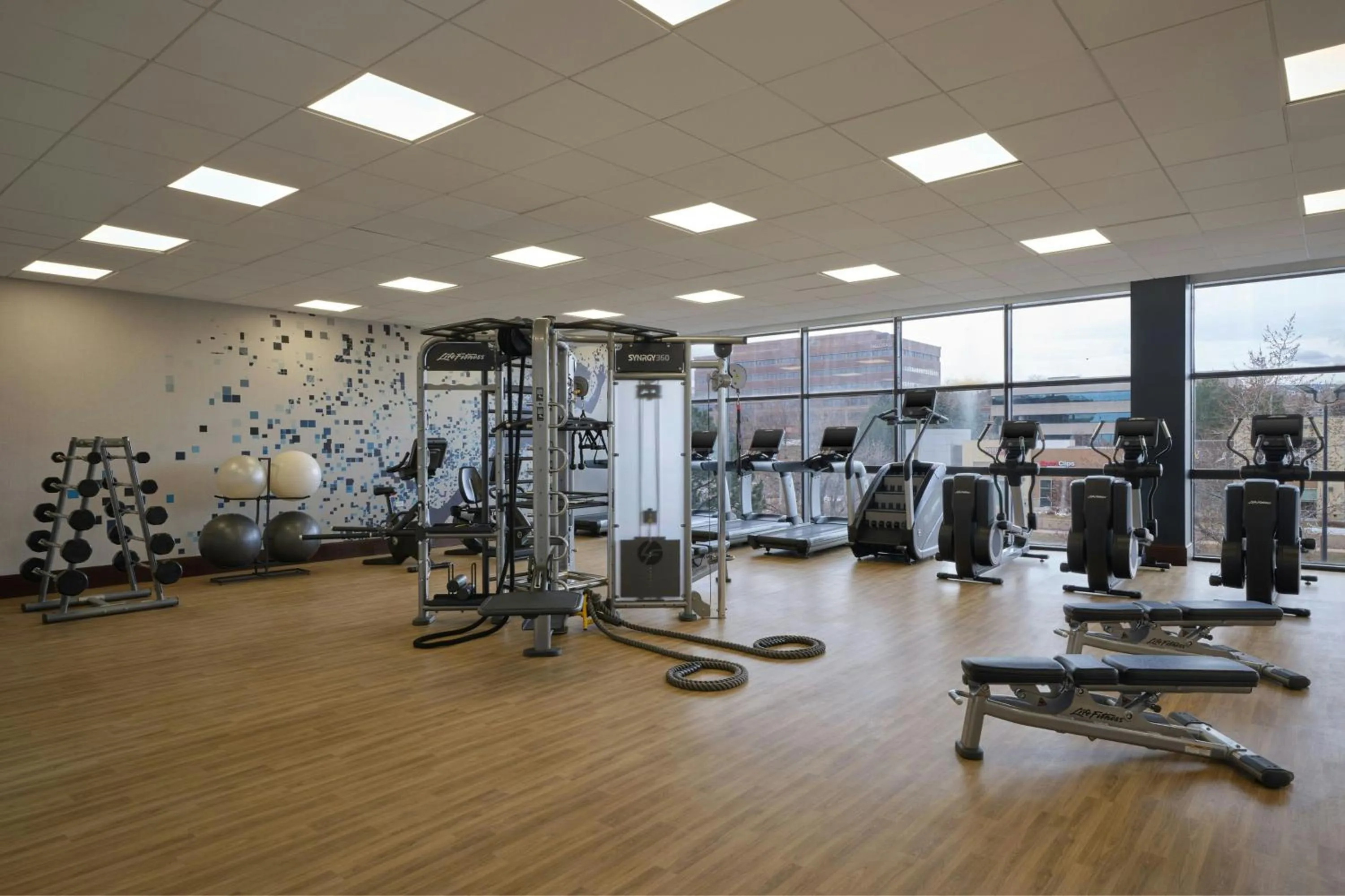 Fitness centre/facilities in Sheraton Denver West Hotel