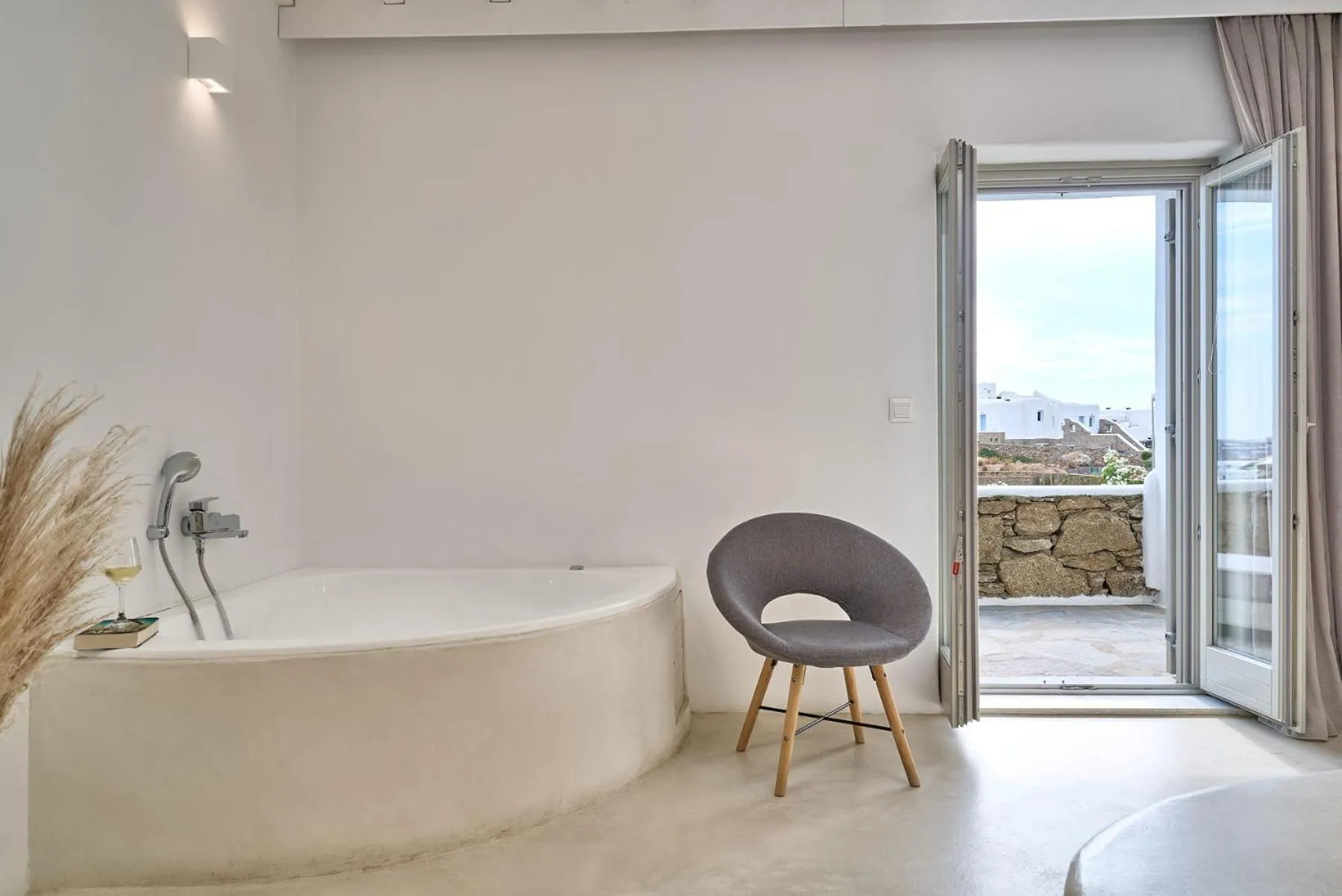 Balcony/Terrace in Paolas Τown Boutique Hotel