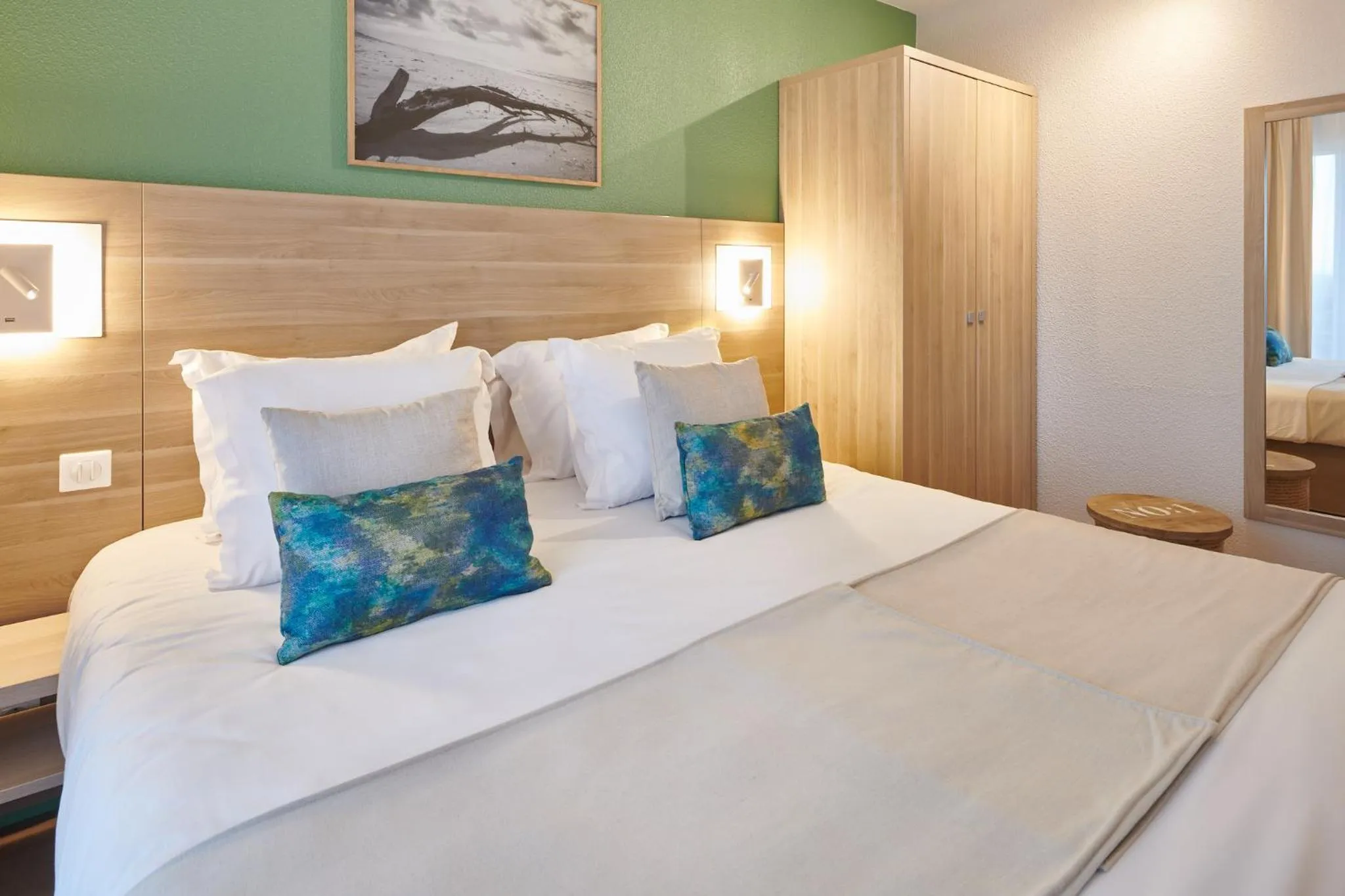 Bedroom, Bed in Les Terrasses d'Atlanthal