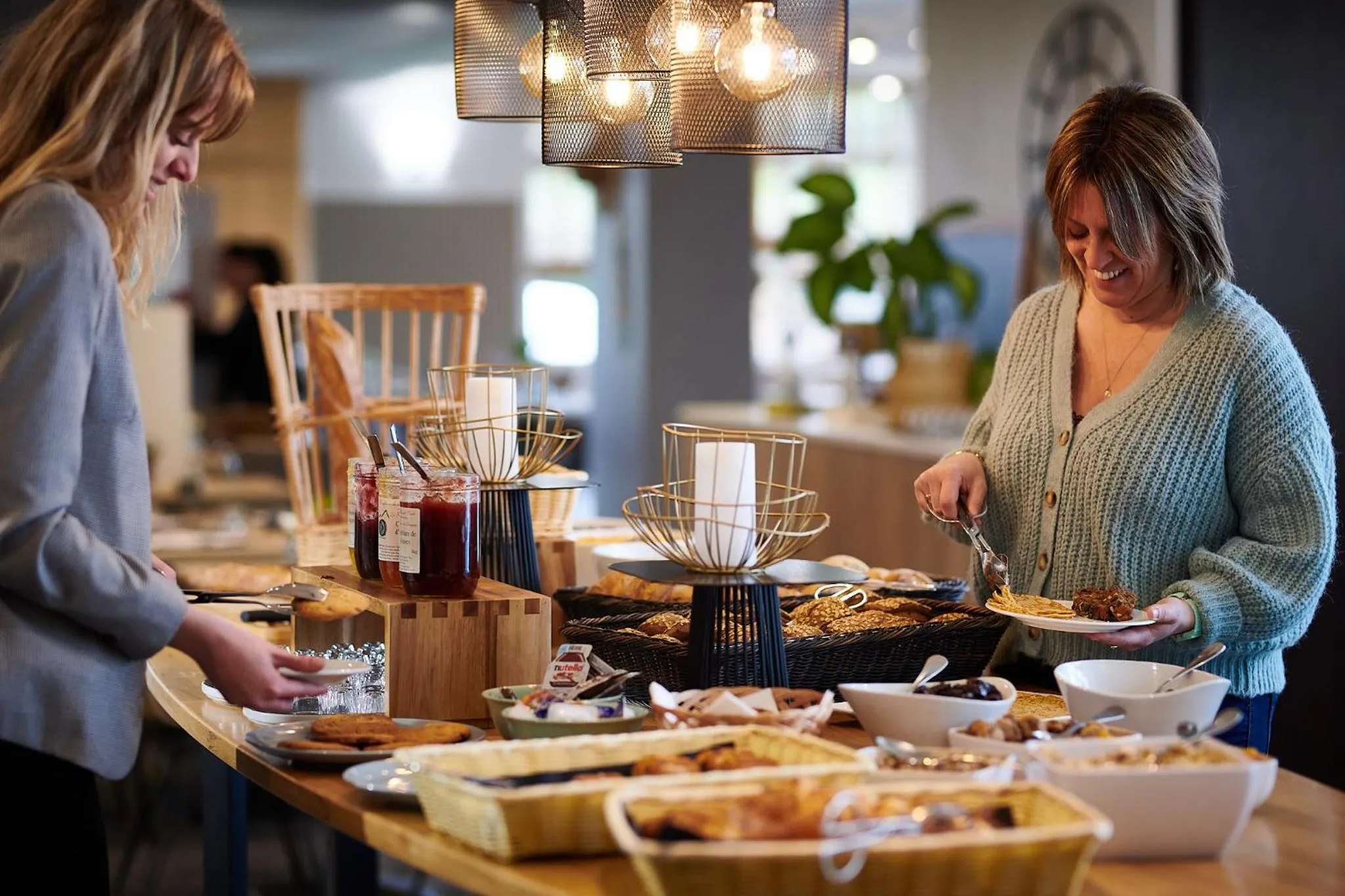 Breakfast in Les Terrasses d'Atlanthal