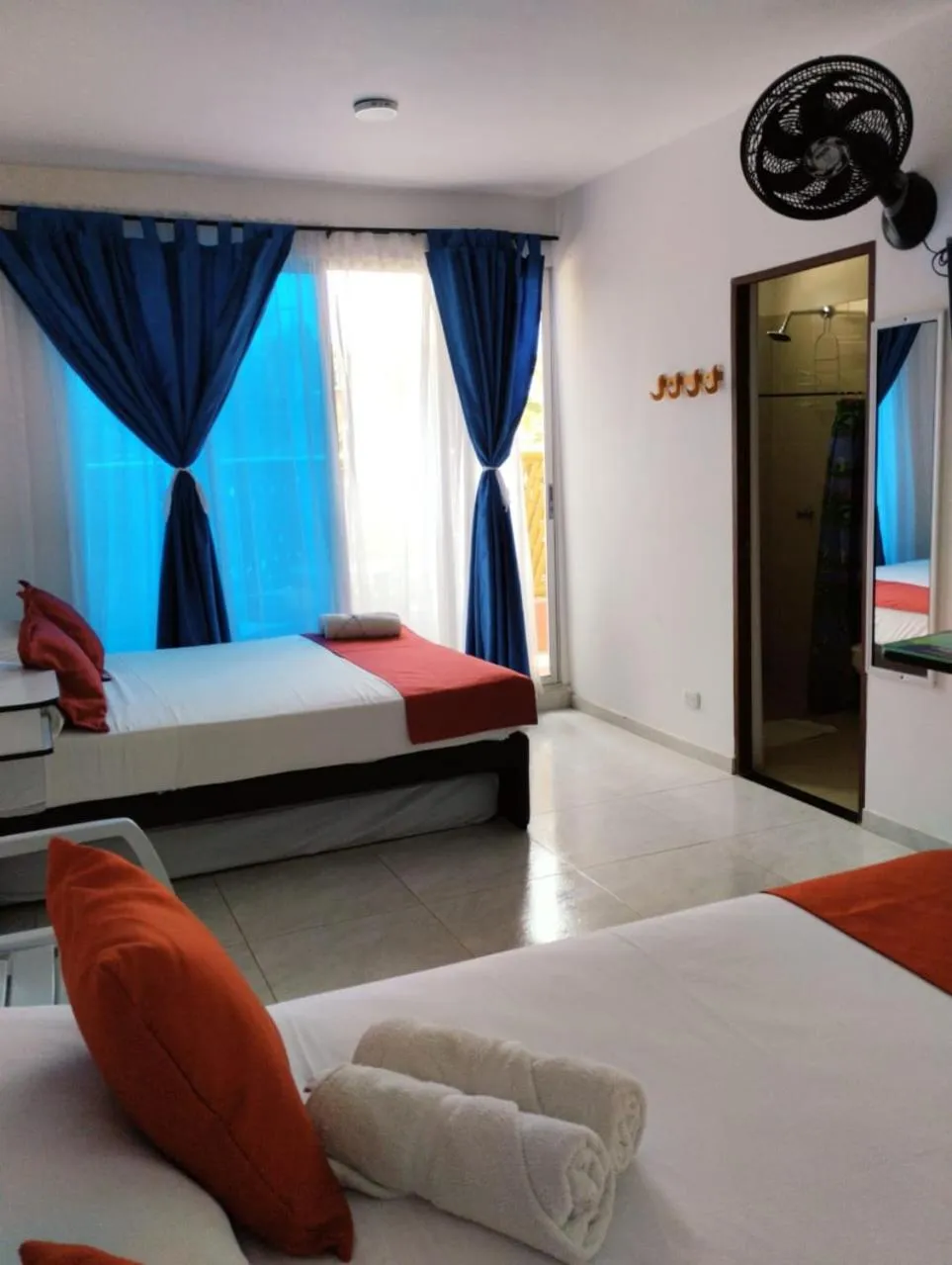 Bed in La Rivera Playa Palomino