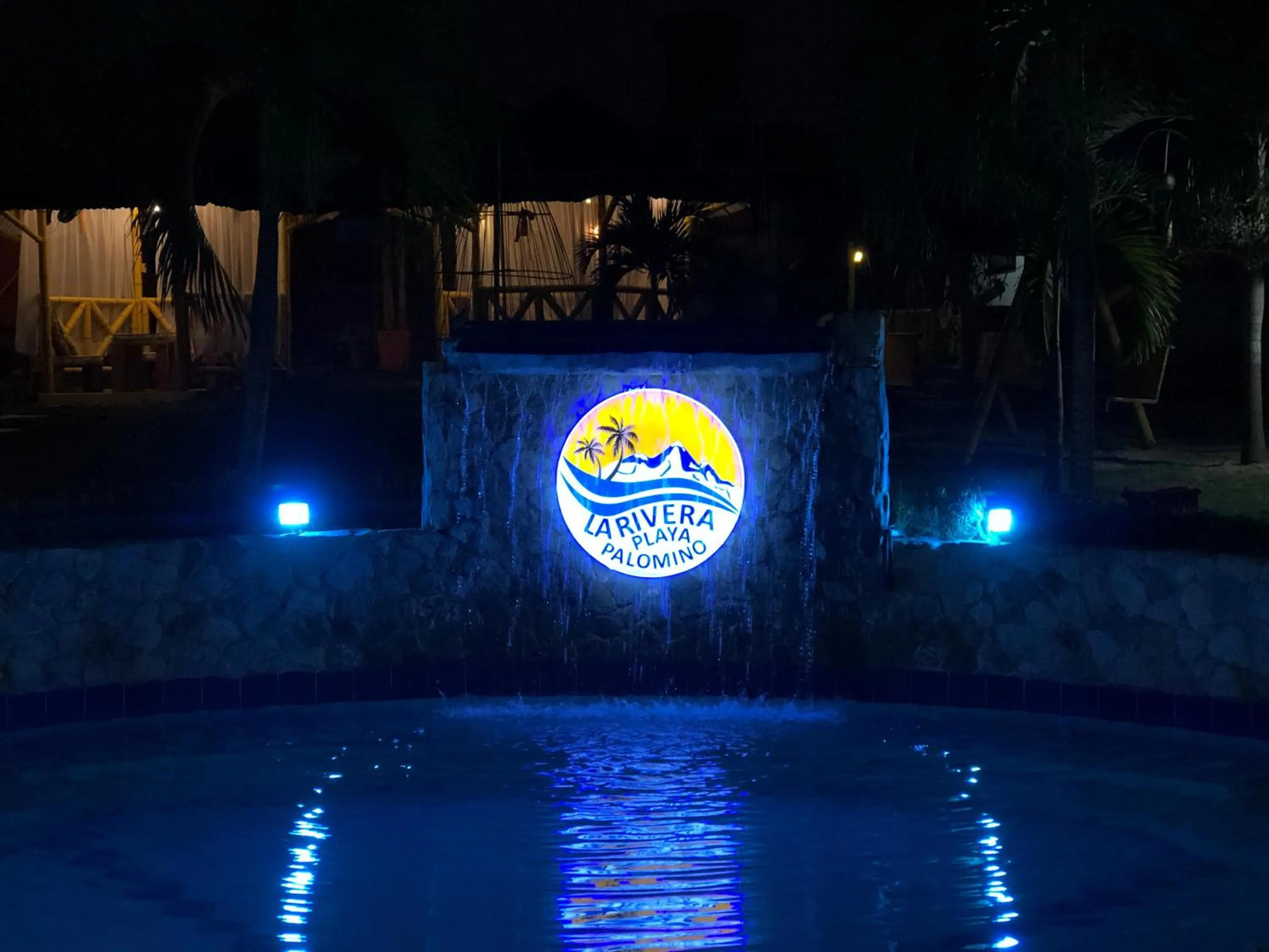 Night in La Rivera Playa Palomino