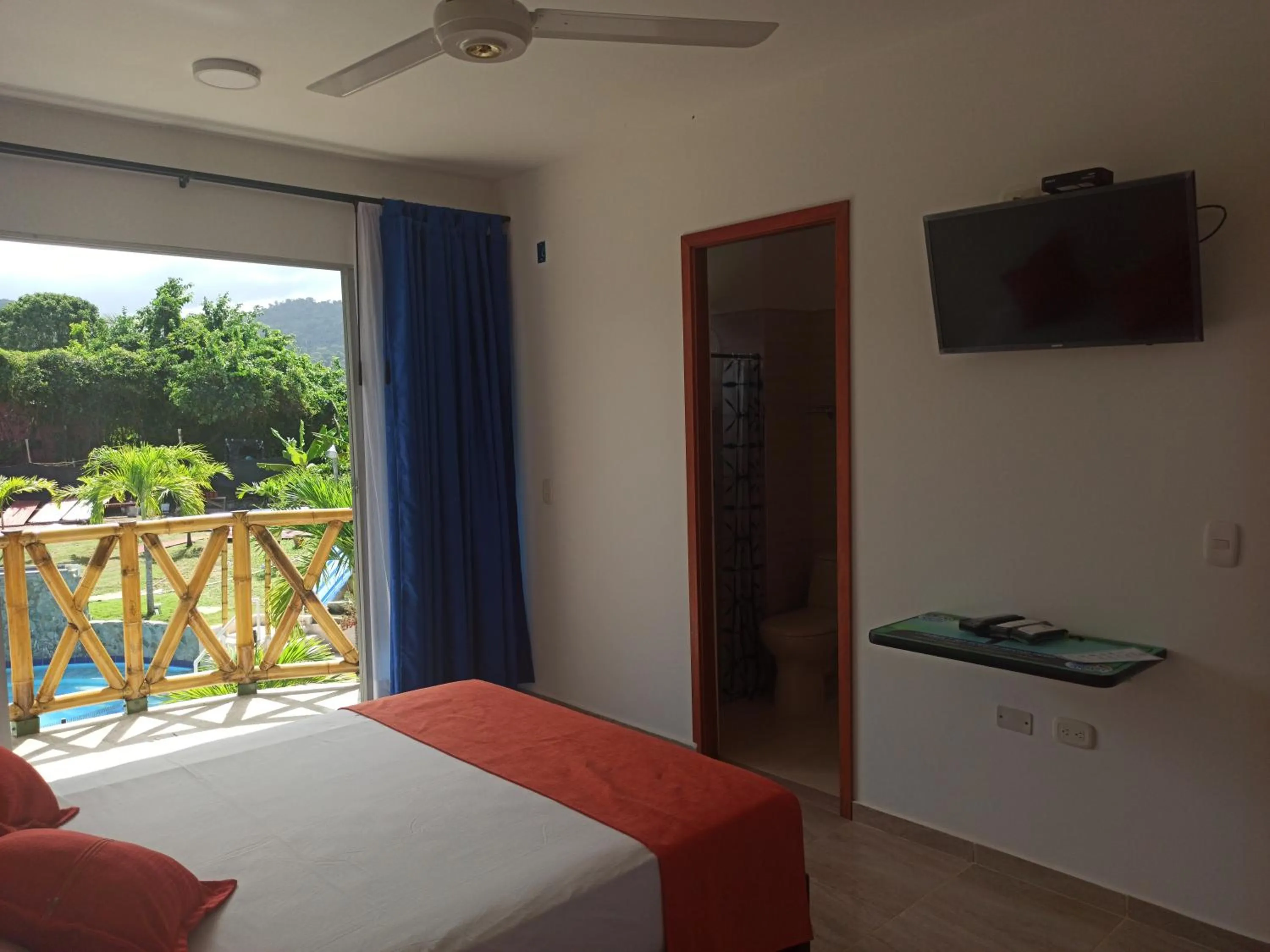 Bed in La Rivera Playa Palomino