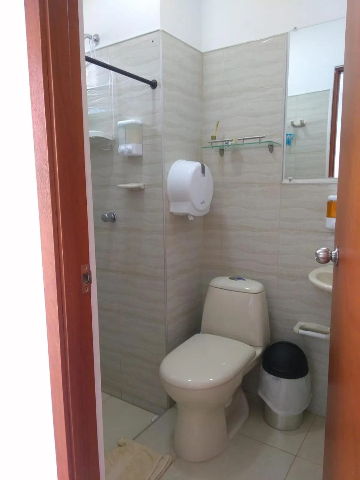 Shower in La Rivera Playa Palomino