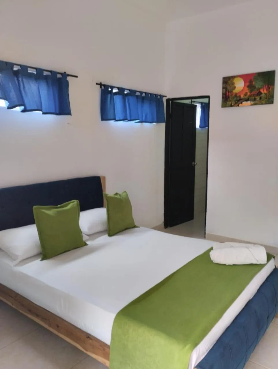 Photo of the whole room, Bed in La Rivera Playa Palomino