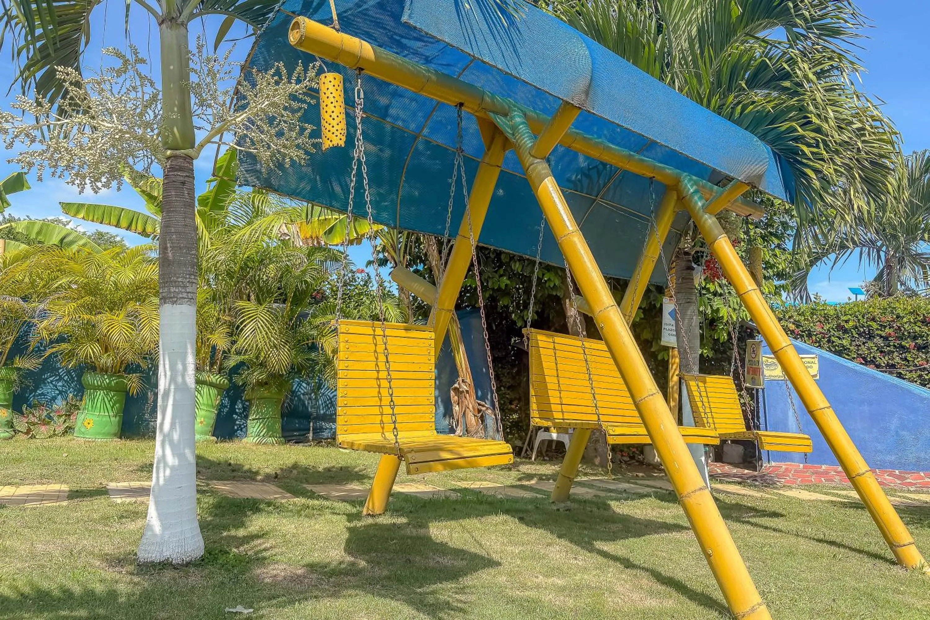 Garden in La Rivera Playa Palomino