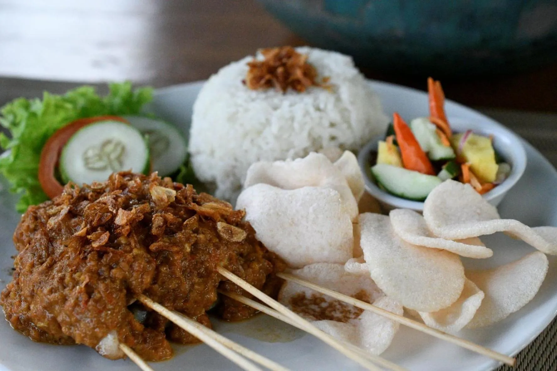 Food in Bruga Villas Restaurant and Spa