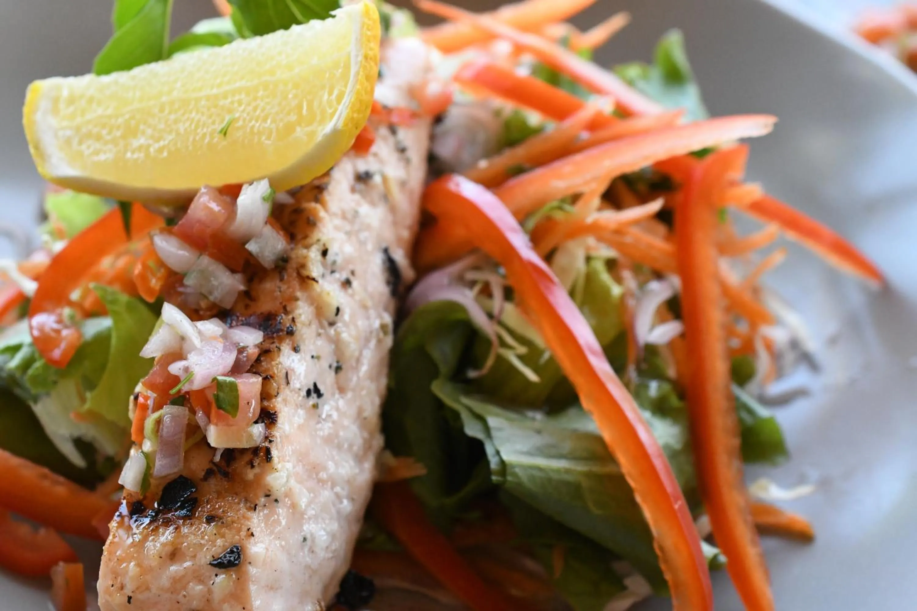 Food close-up in Bruga Villas Restaurant and Spa