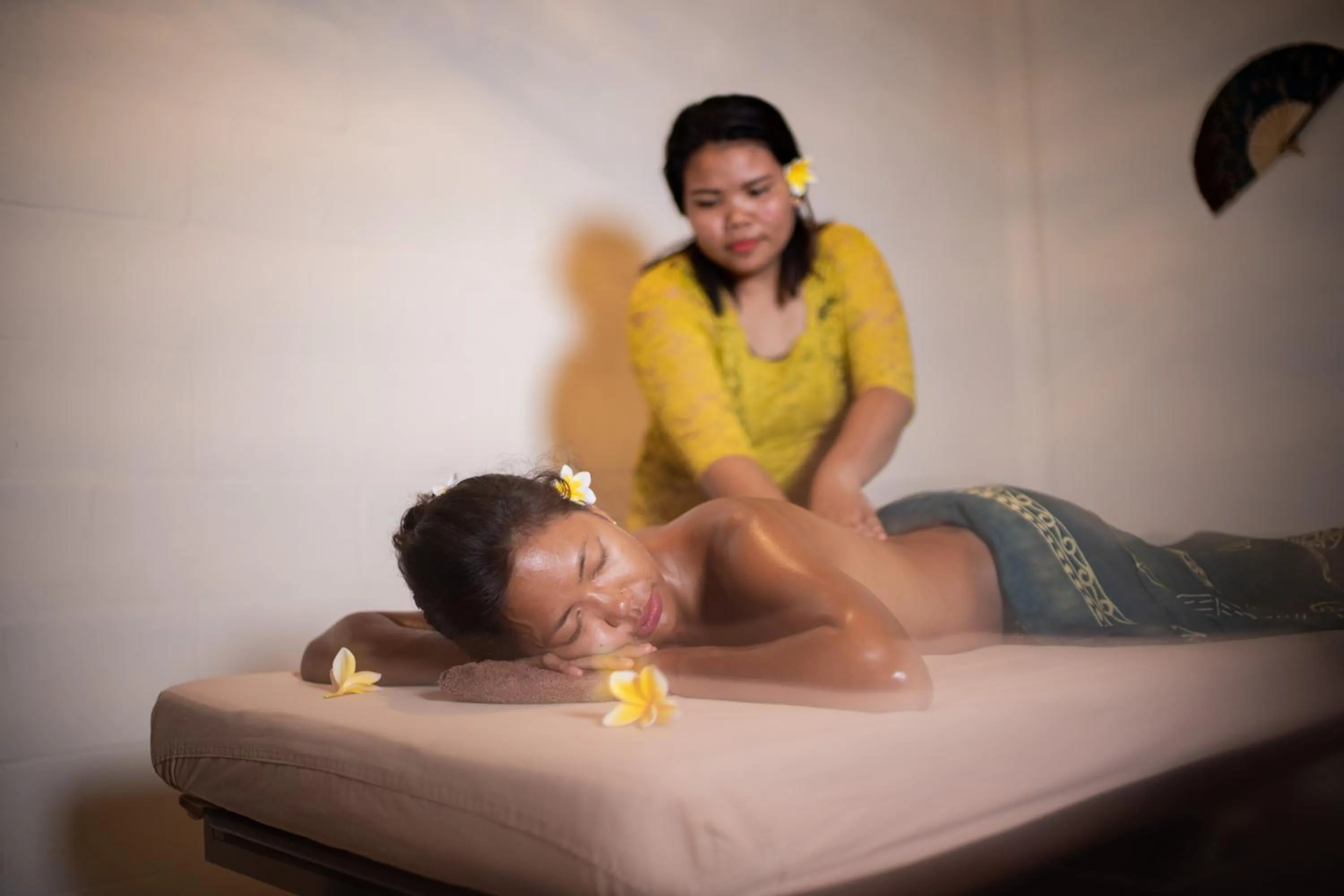 Massage in Bruga Villas Restaurant and Spa