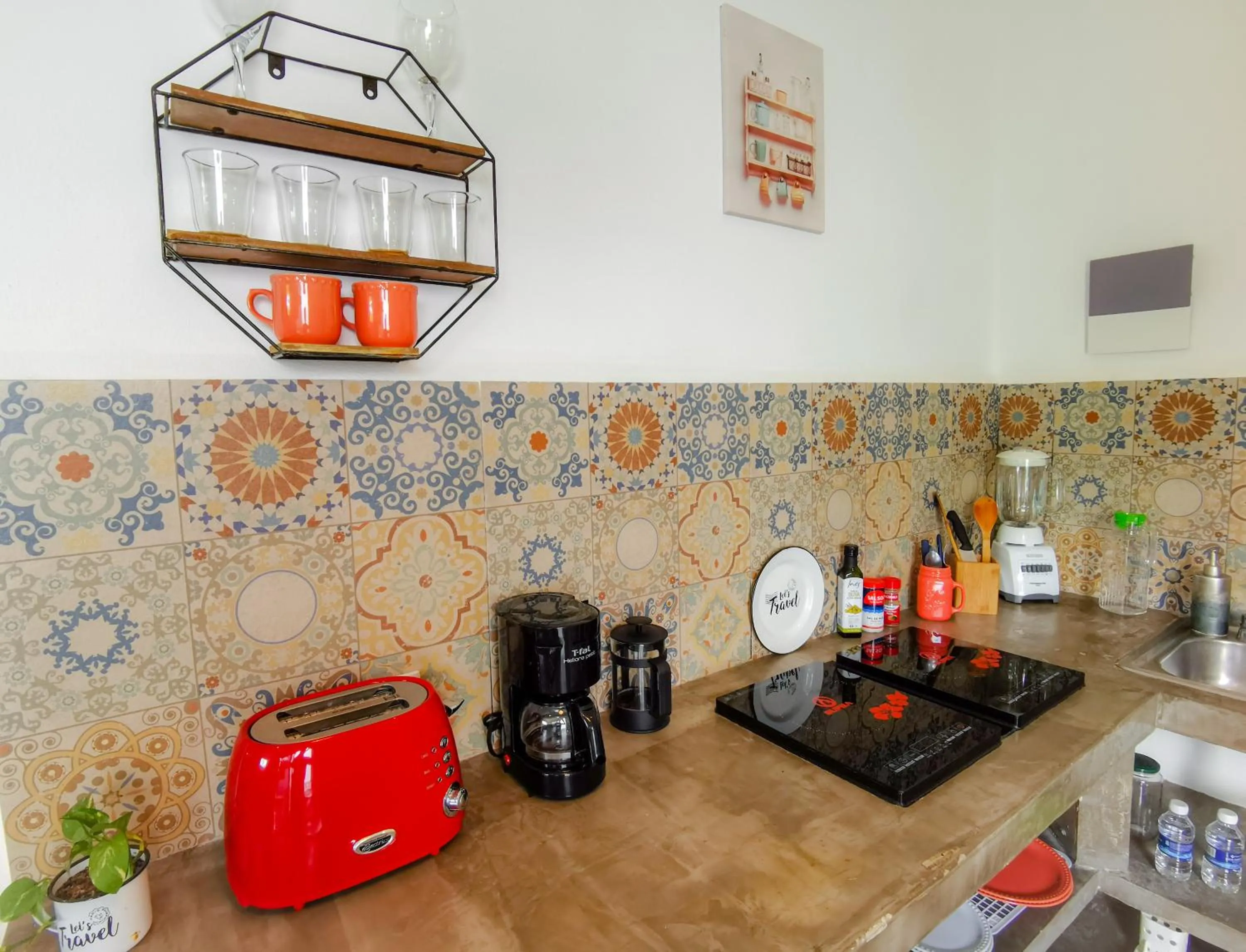 Kitchen or kitchenette in Les Suites Calle 2 by Galian