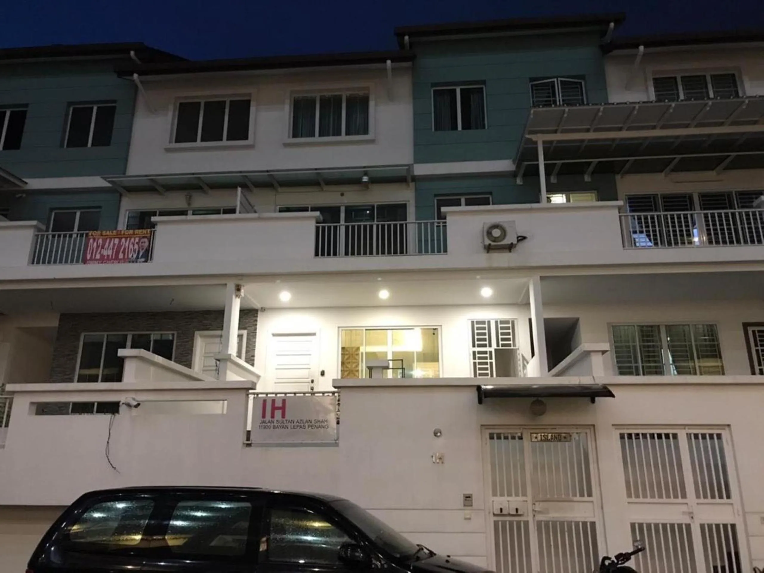 Property building in Island Hostel Bayan Lepas Airport