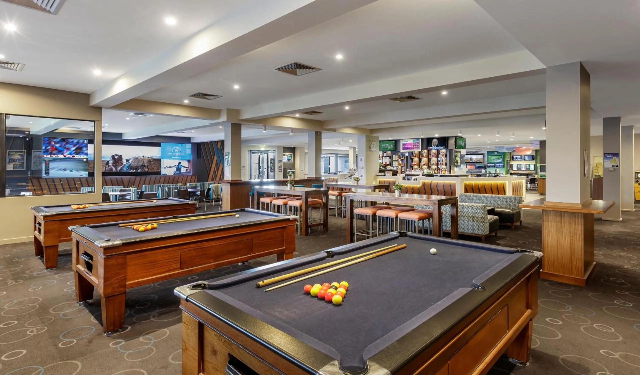 Billiard in Dorset Gardens Hotel
