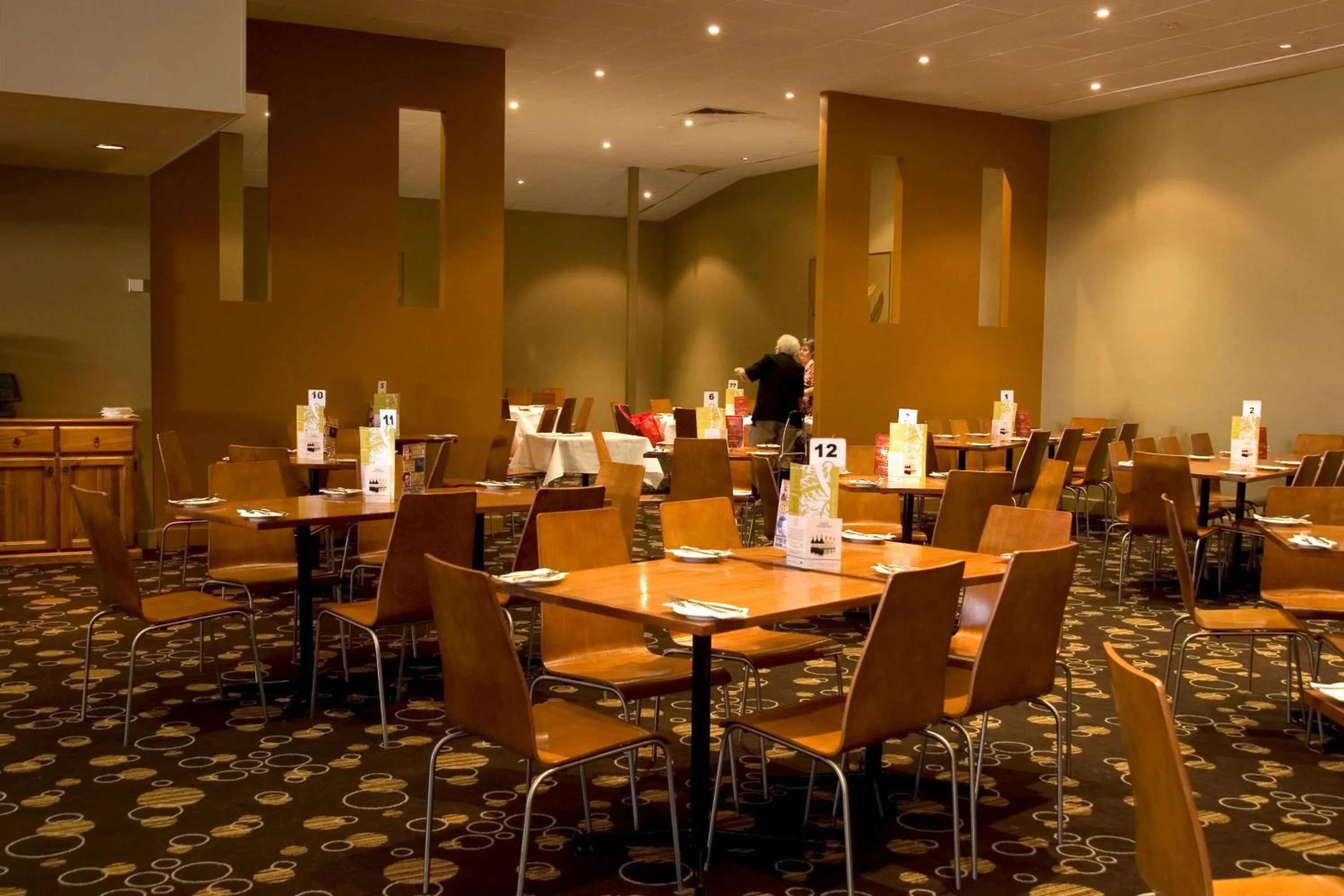 Restaurant/places to eat in Dorset Gardens Hotel