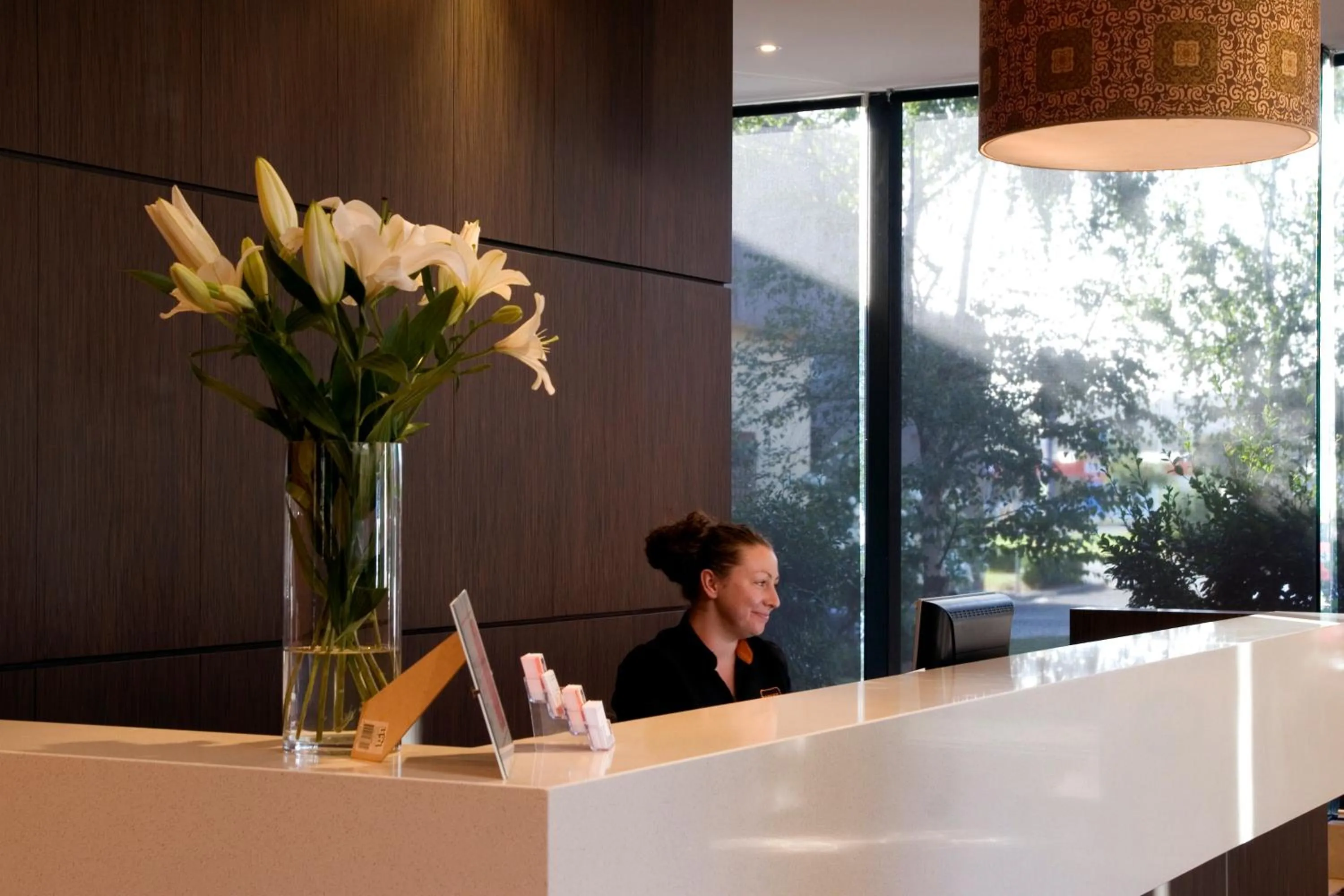 Staff in Dorset Gardens Hotel