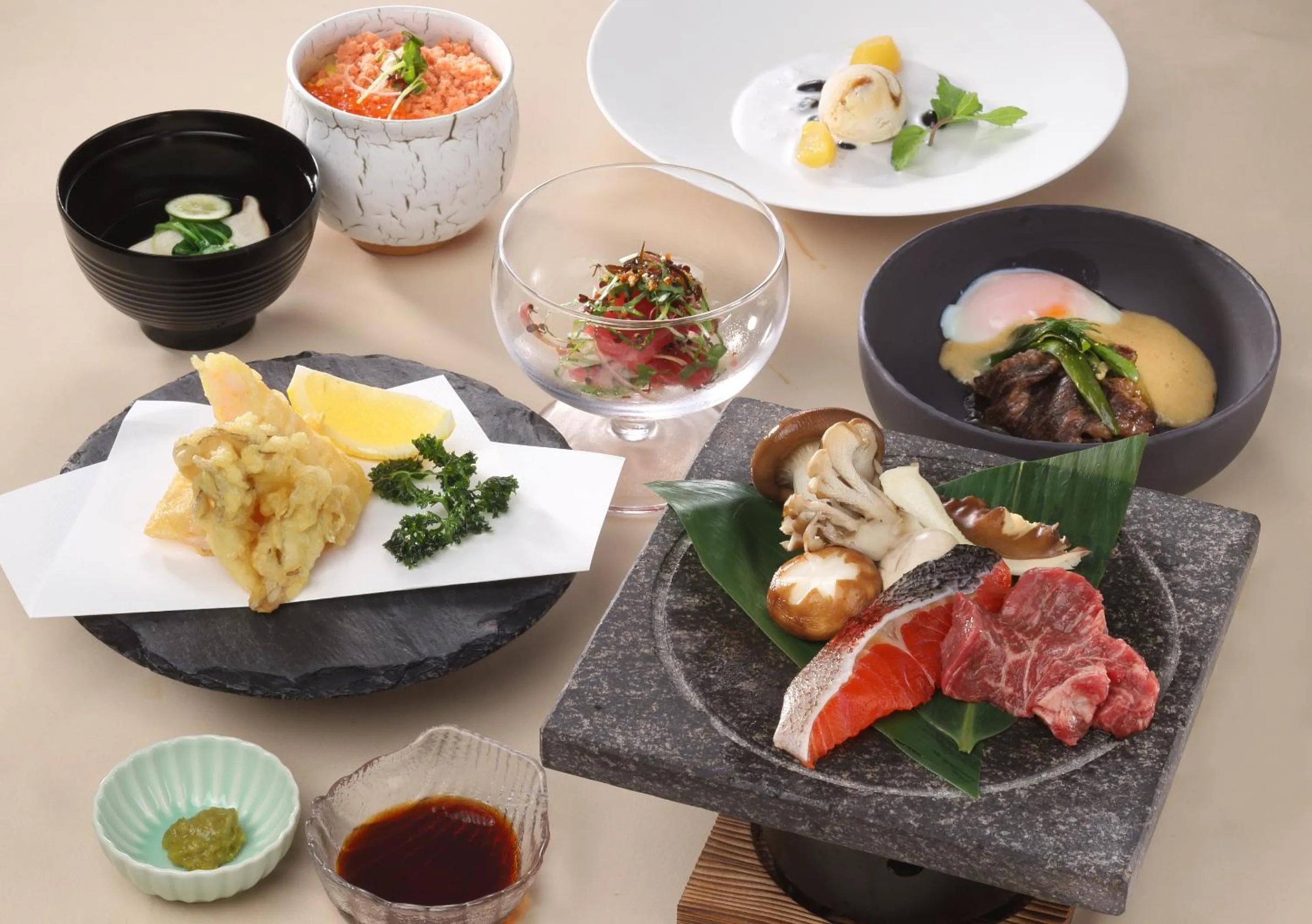 Food and drinks in L'Hotel de Hiei