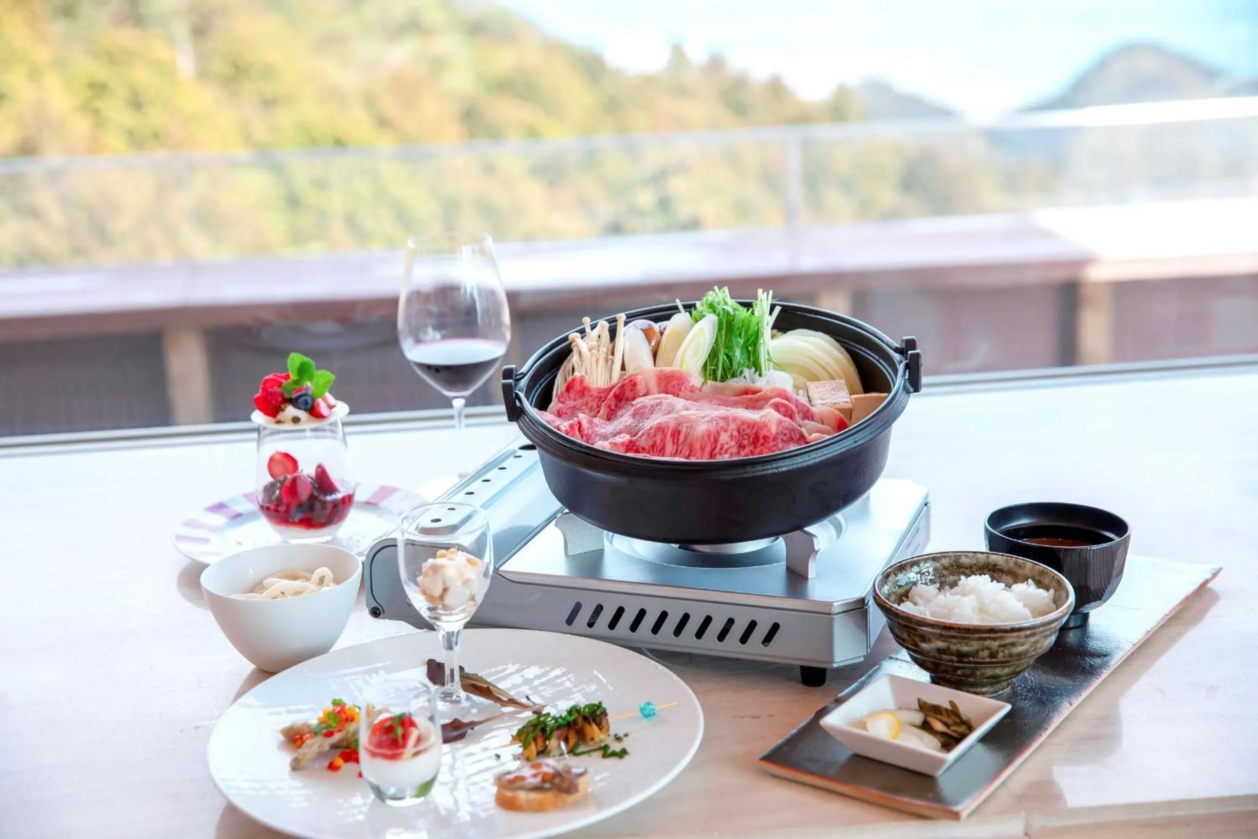 Dinner in L'Hotel de Hiei