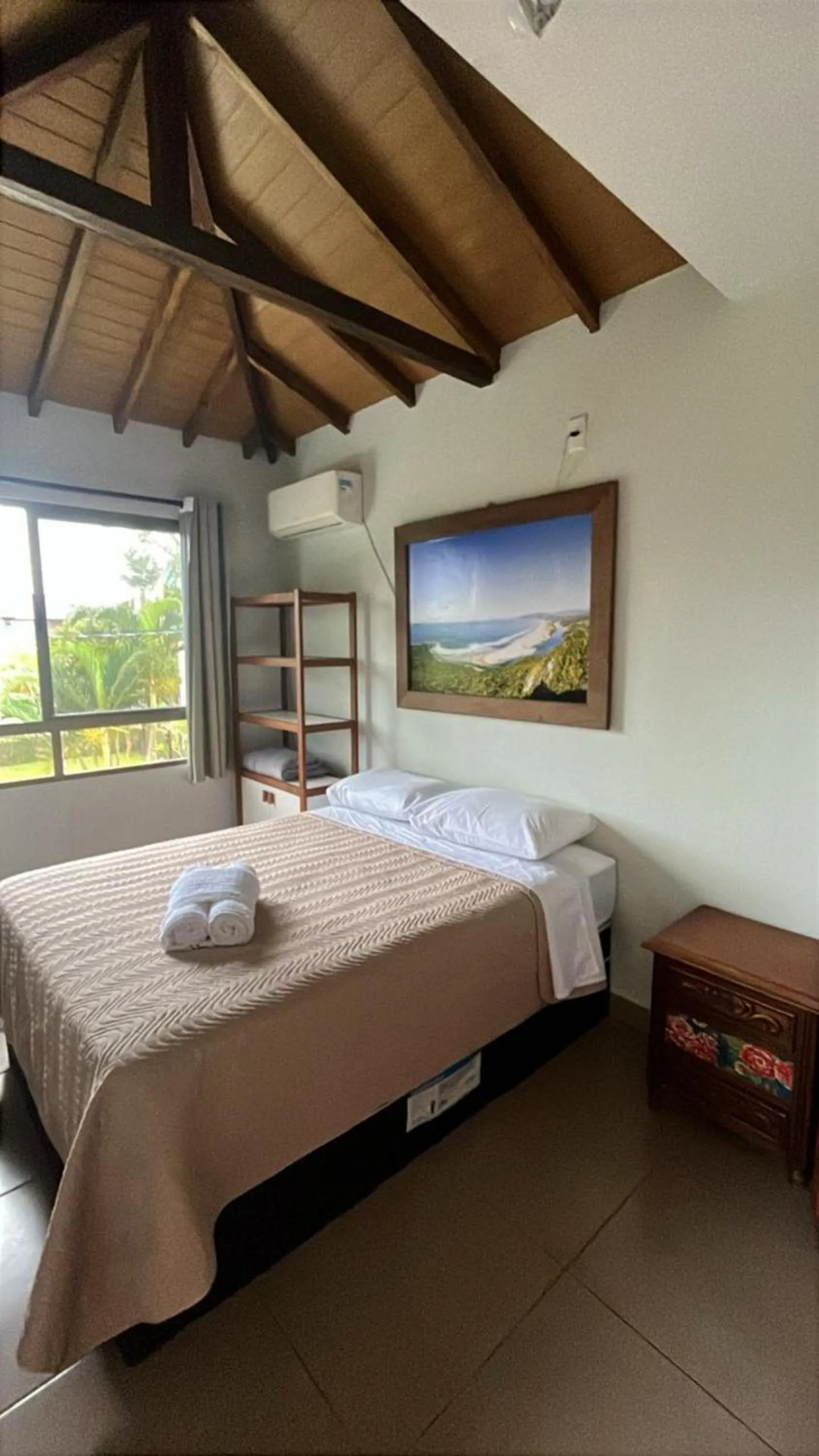 Double Room with Garden View in Essência da Guarda Surf House